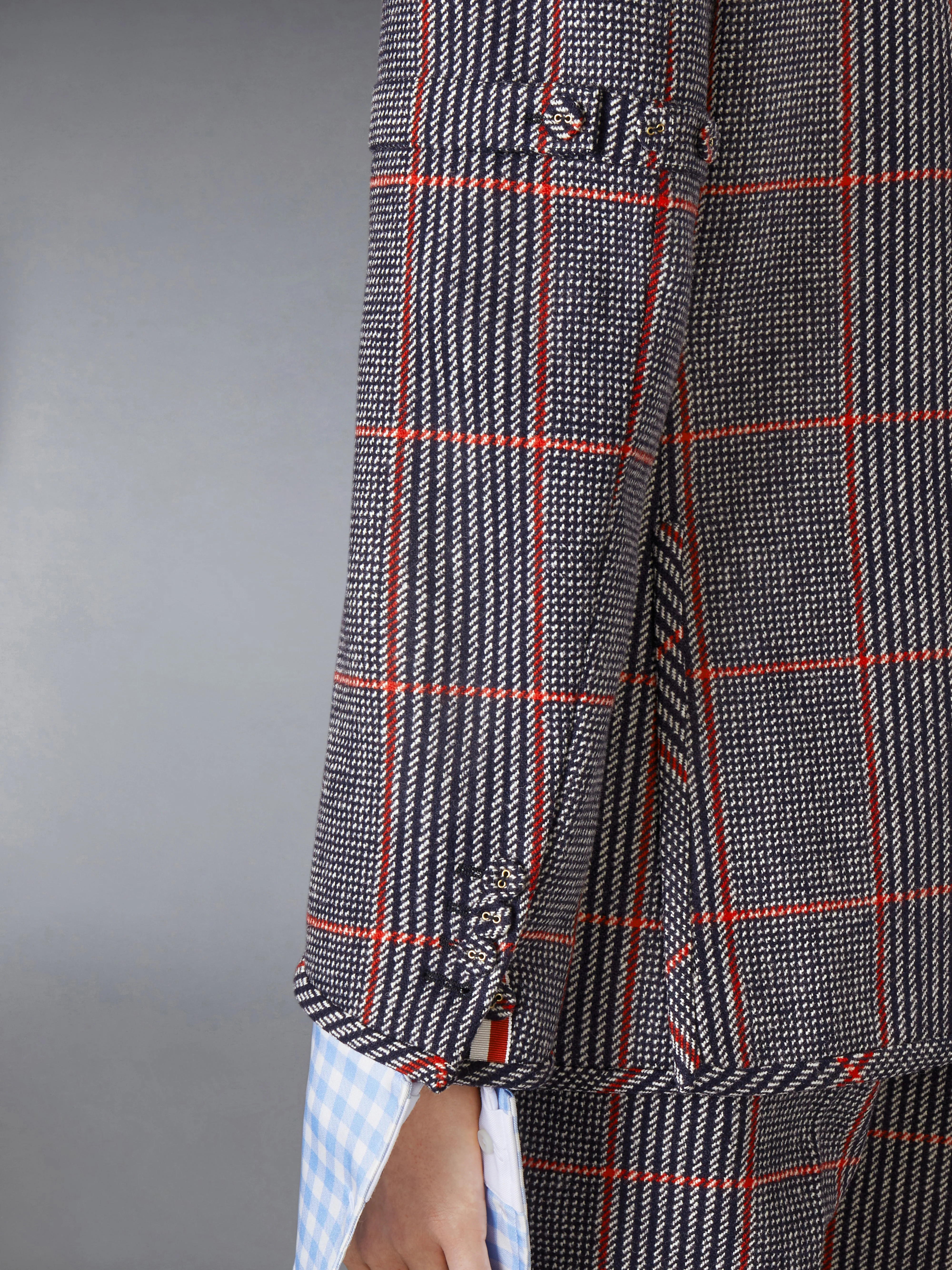 OVERSIZED CHECK HUNTING TWEED ARMBAND SPORTCOAT - Image 5