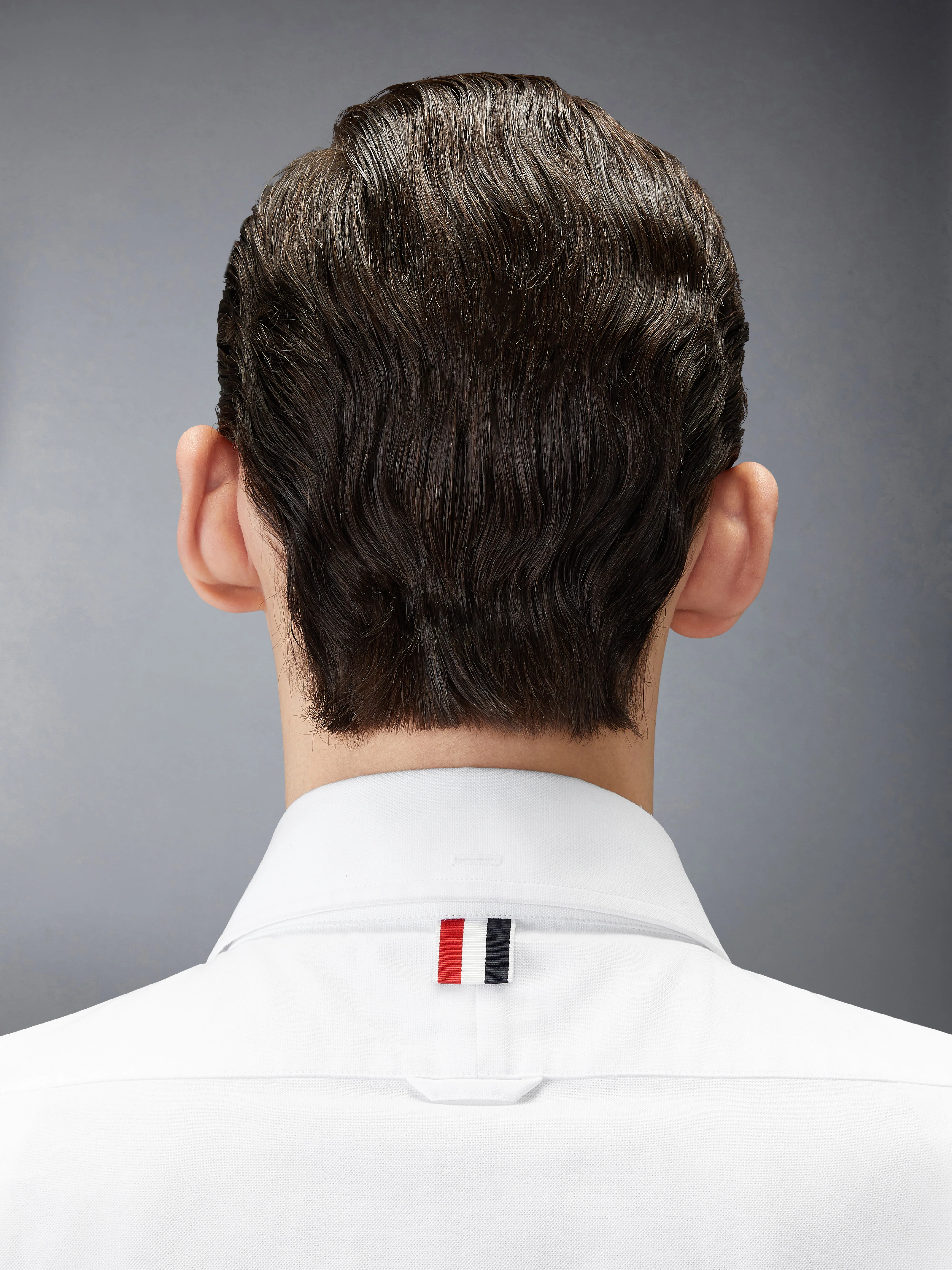 OXFORD BLANKET STITCH DEGRADE SHIRT - Image 5