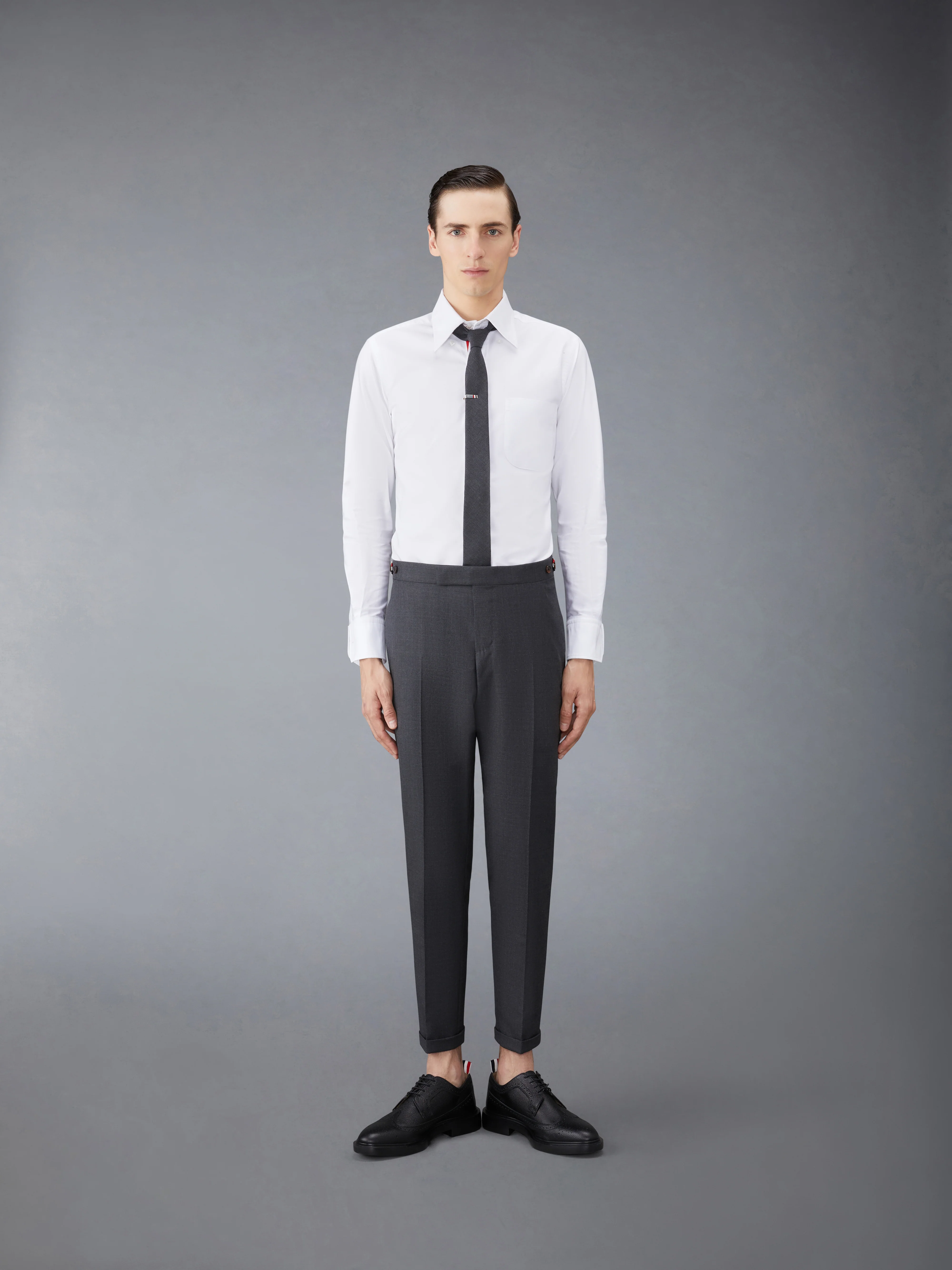 OXFORD GROSGRAIN PLACKET SHIRT - Image 4