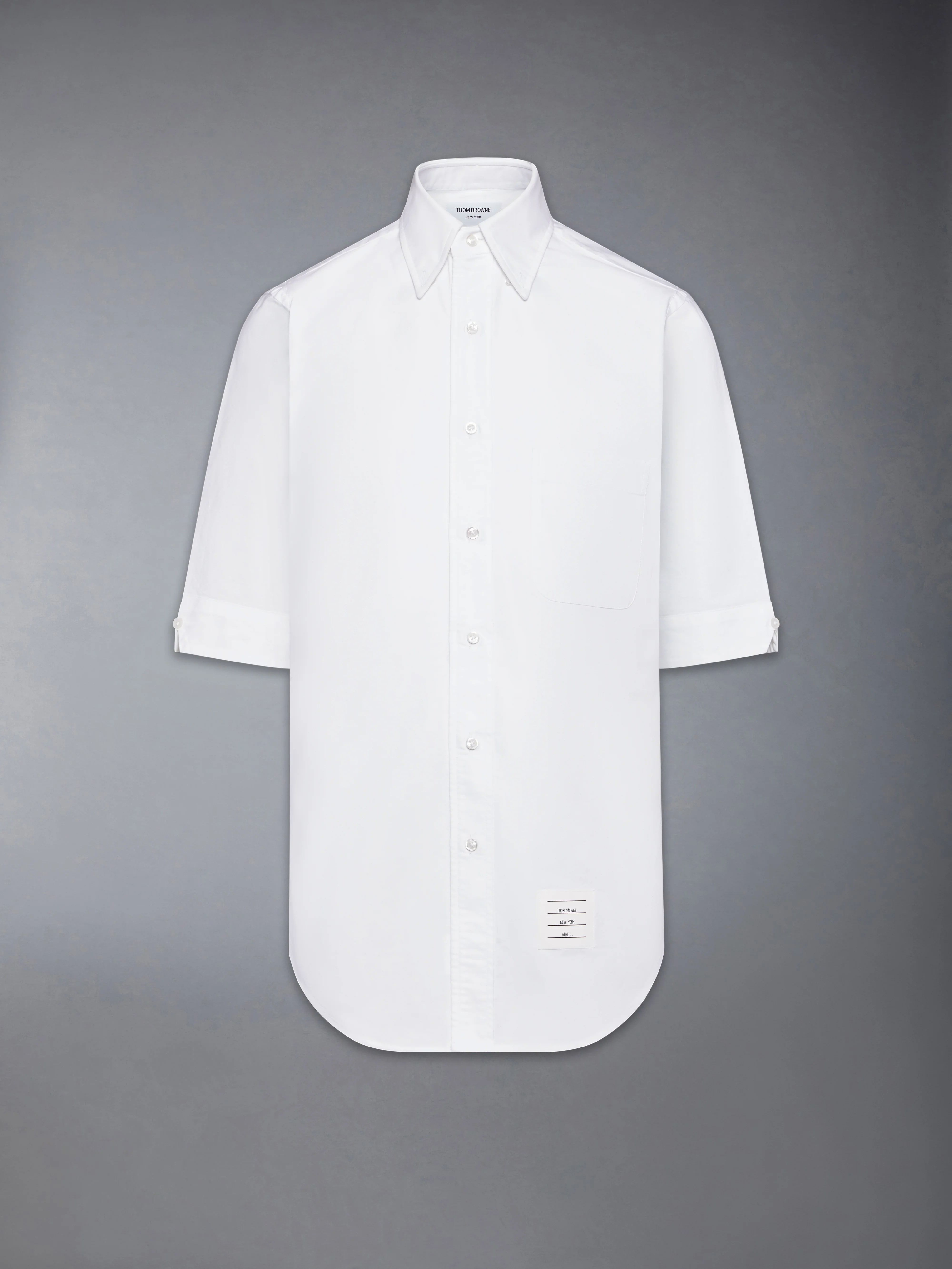 OXFORD GROSGRAIN PLACKET SHORT SLEEVE SHIRT - Image 7
