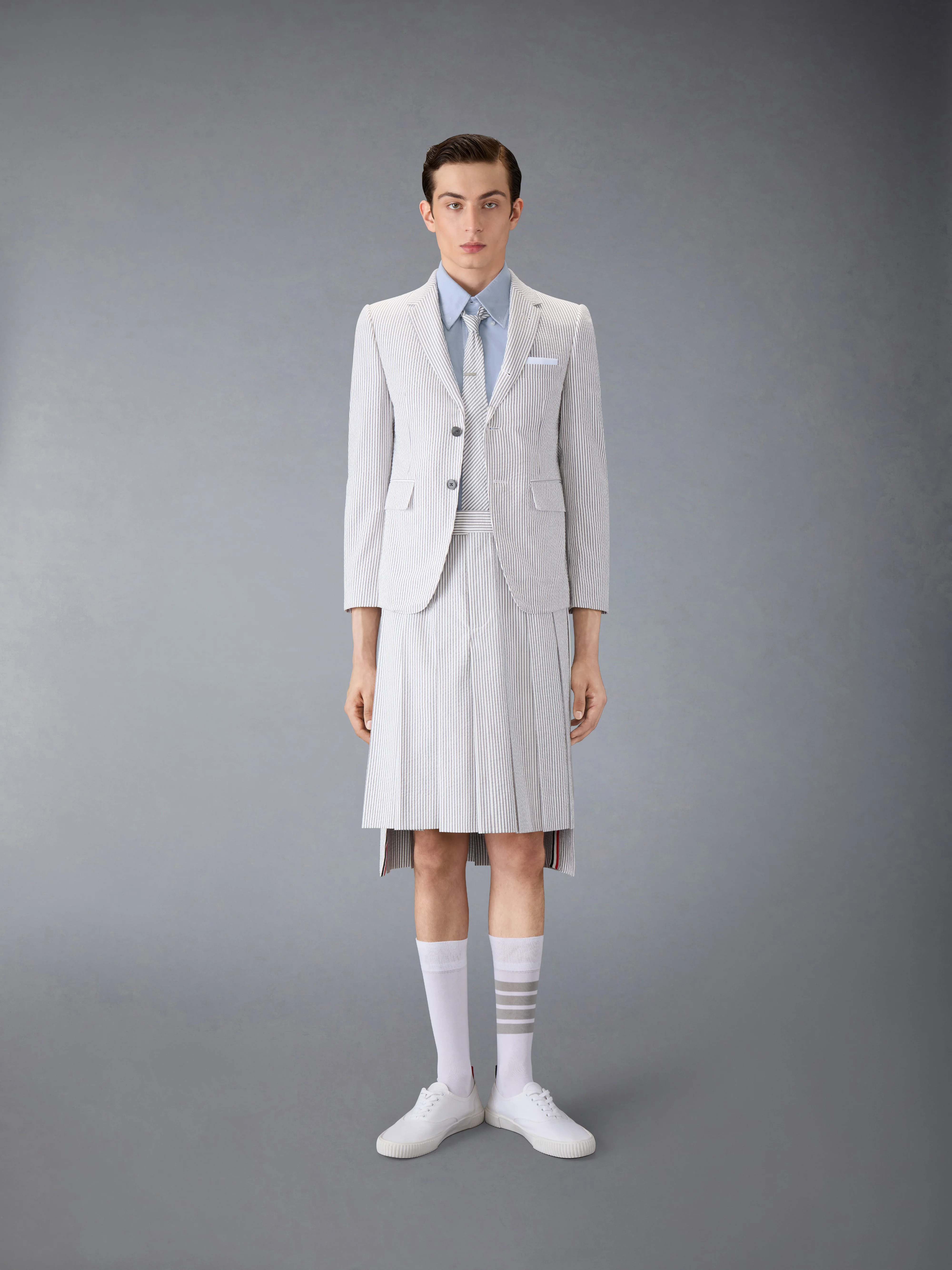 OXFORD GROSGRAIN PLACKET SHORT SLEEVE SHIRT - Image 4