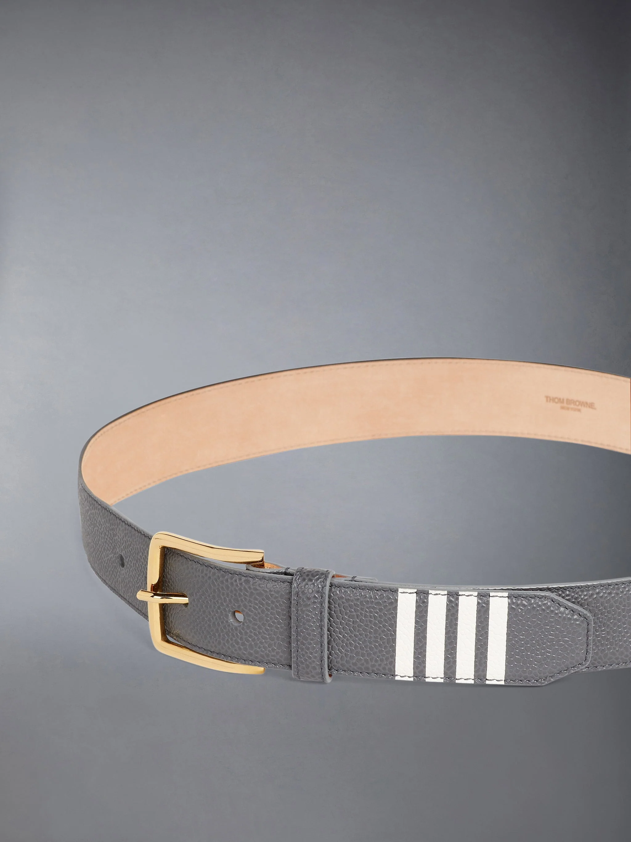 PEBBLE GRAIN 4-BAR LOOP BELT - Image 2