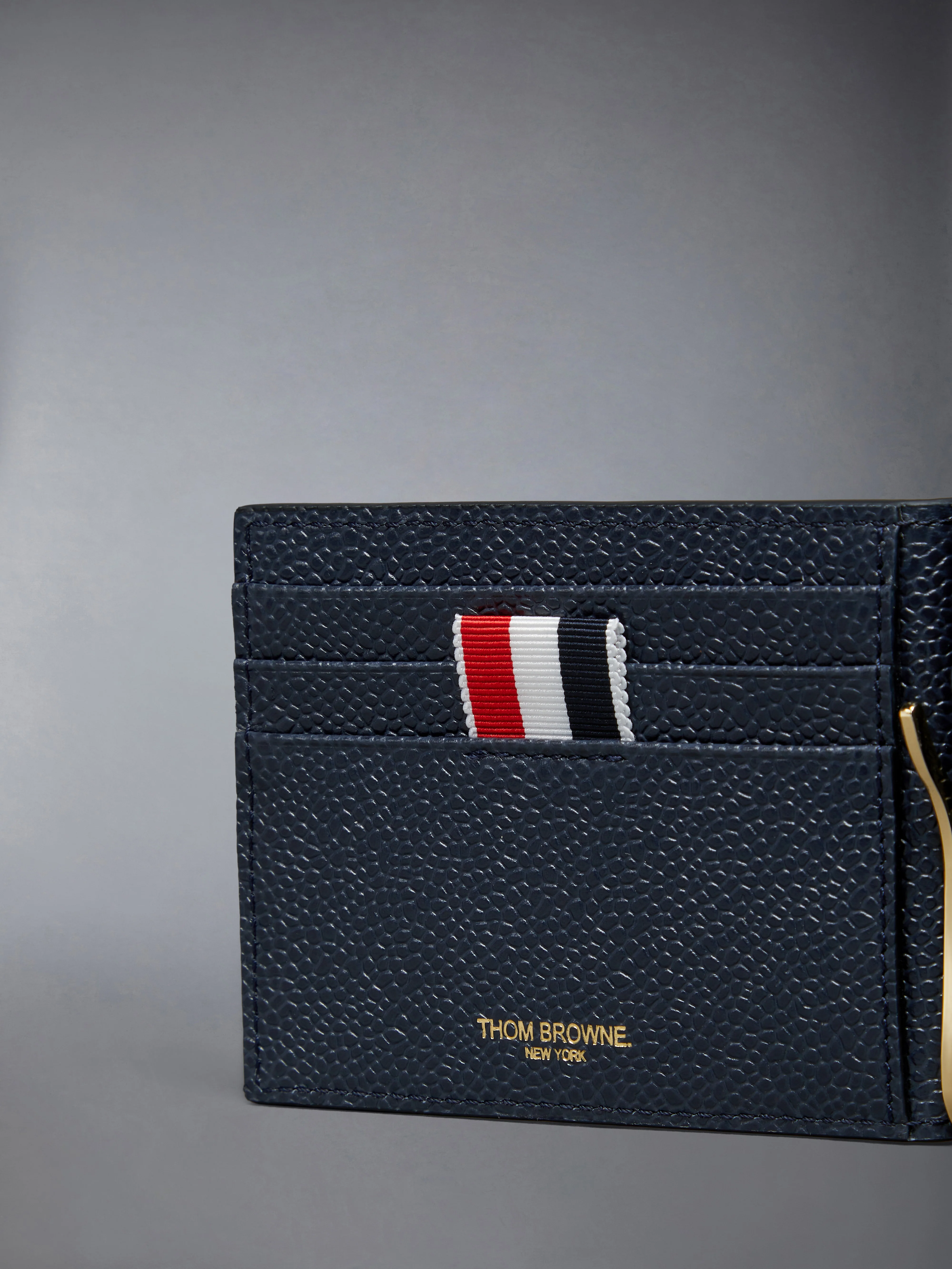 PEBBLE GRAIN 4-BAR MONEY CLIP WALLET - Image 4