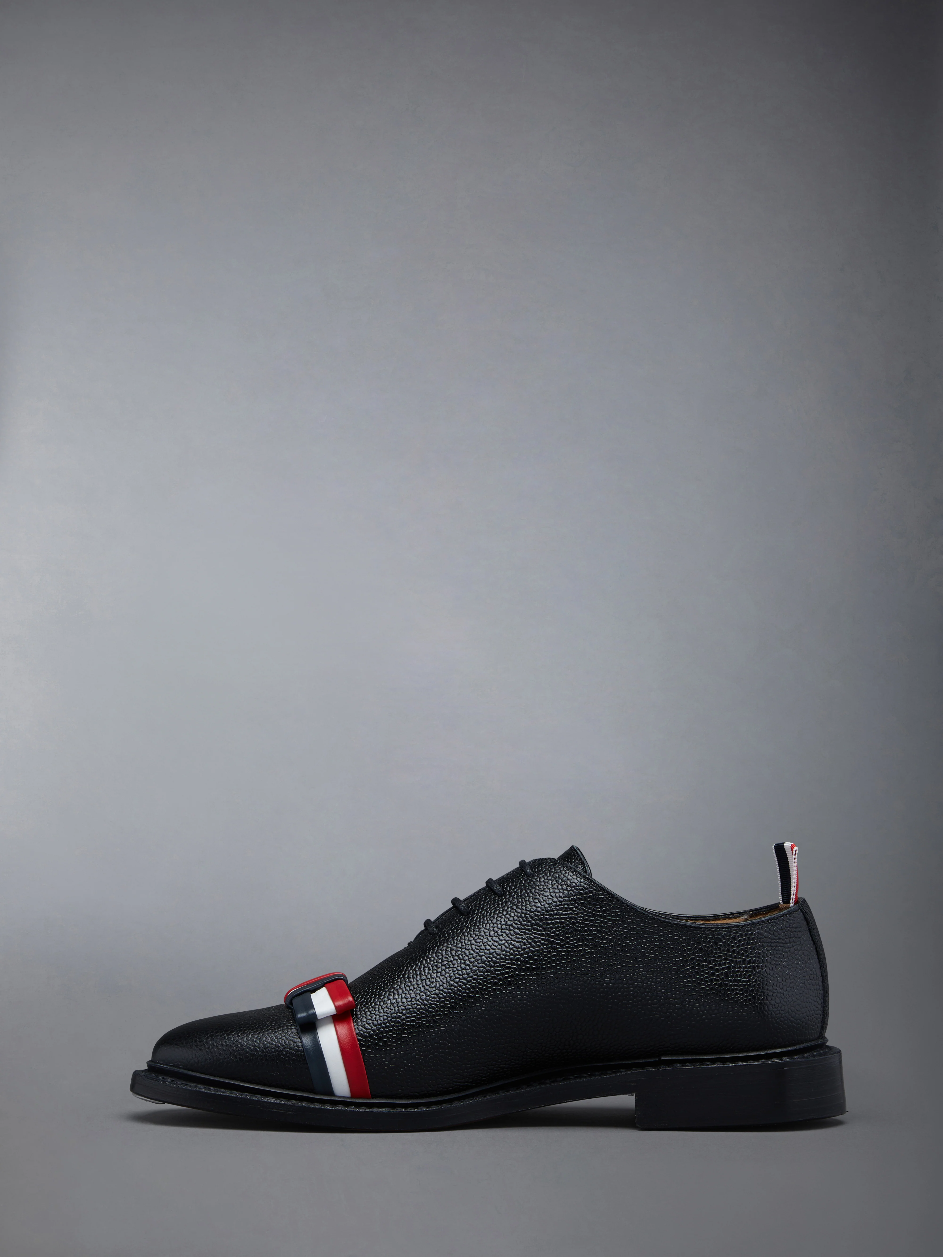 PEBBLE GRAIN BOW WHOLECUT SHOE - Image 3