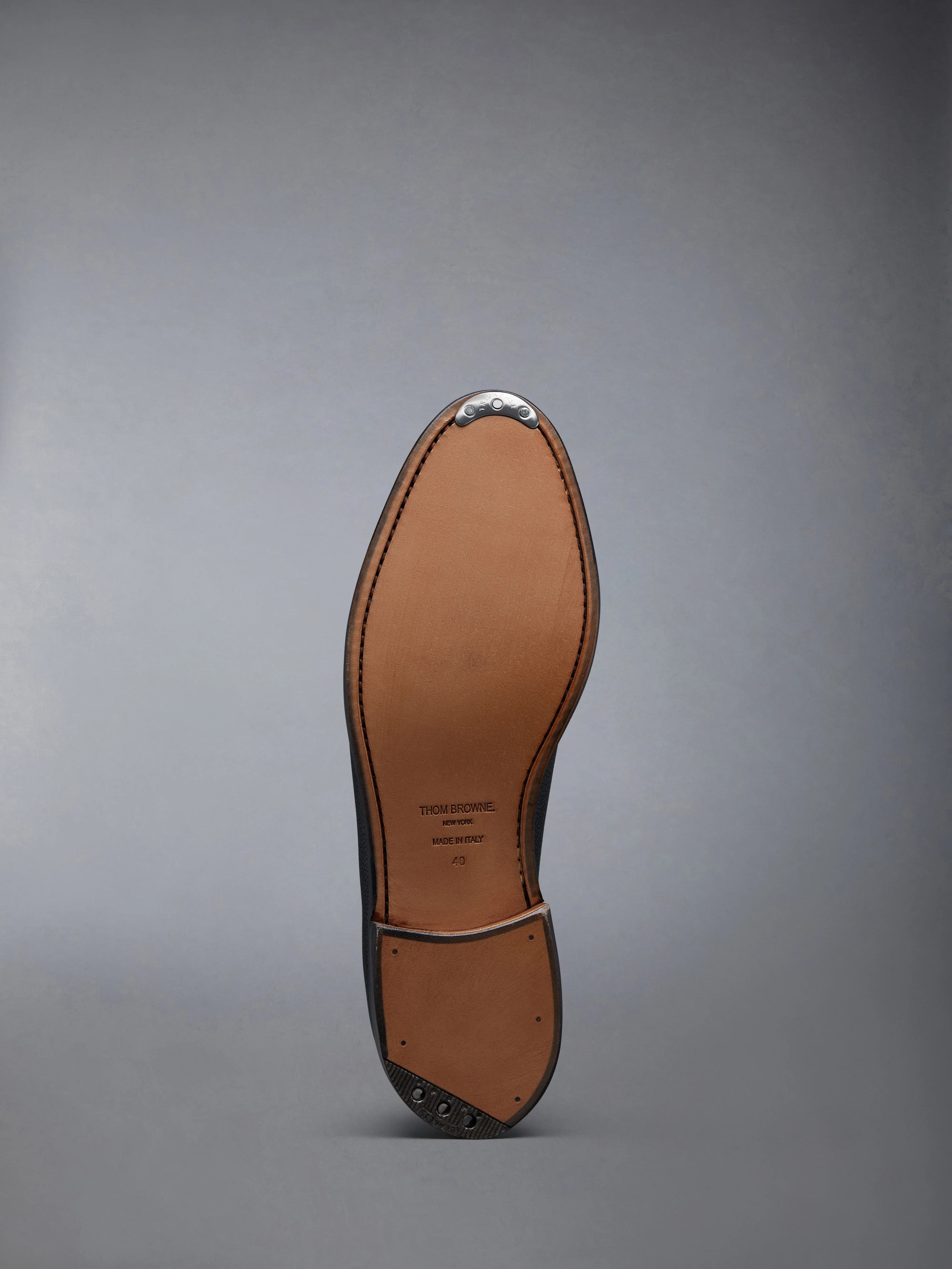 PEBBLE GRAIN BOW WHOLECUT SHOE - Image 6