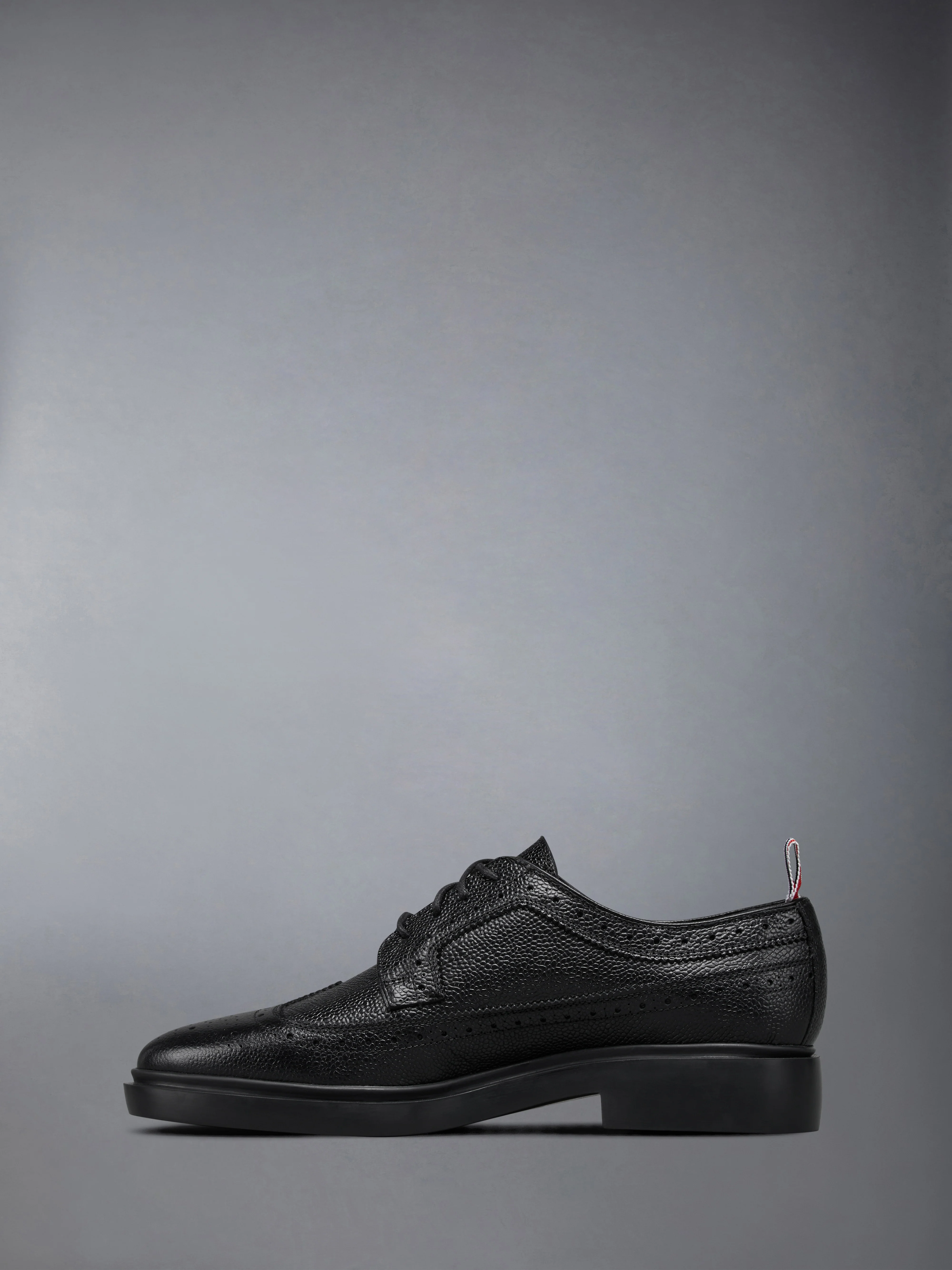 PEBBLE GRAIN LIGHTWEIGHT RUBBER SOLE CLASSIC LONGWING BROGUES - Image 3