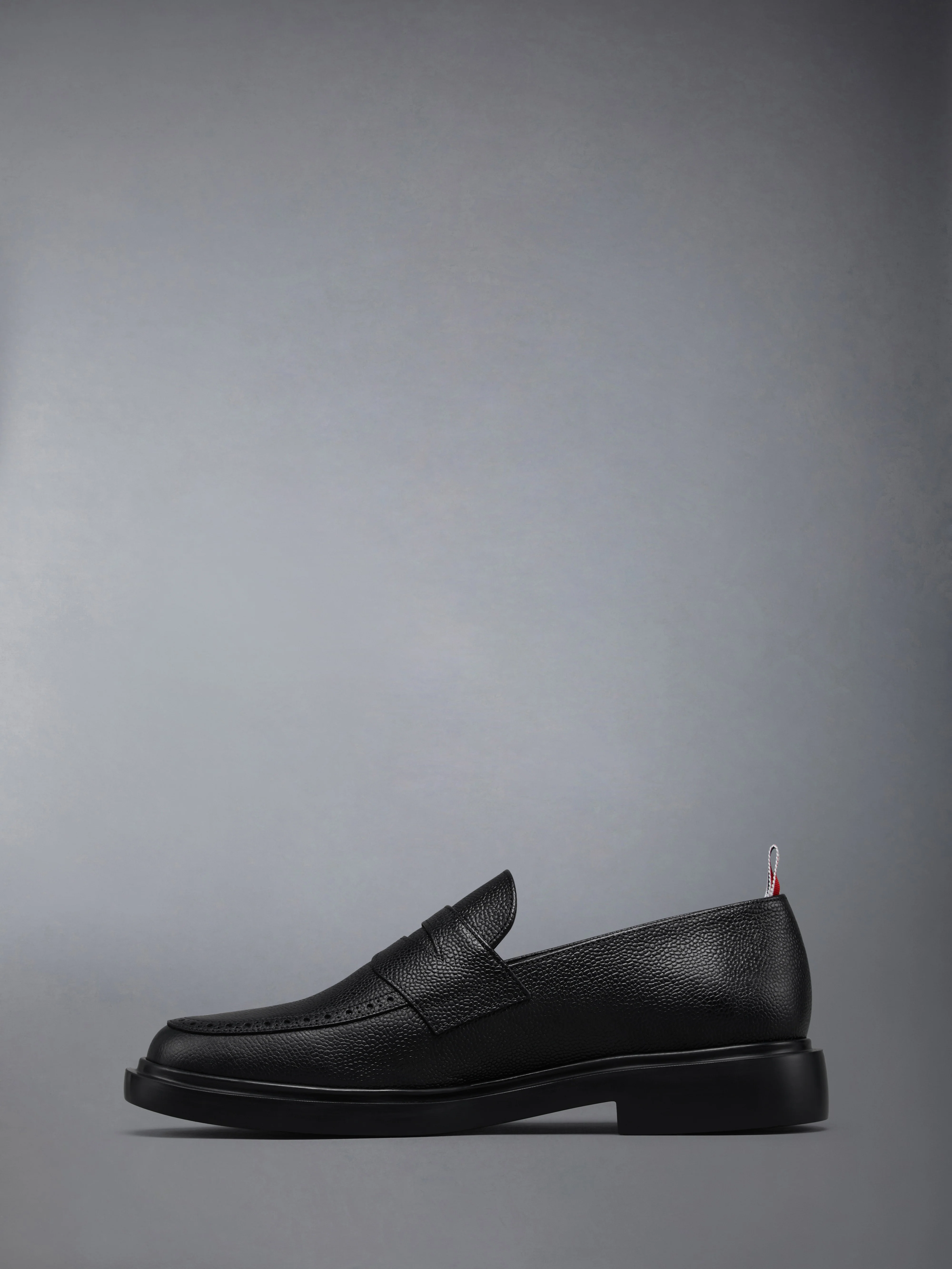 PEBBLE GRAIN RUBBER SOLE PENNY LOAFER - Image 3