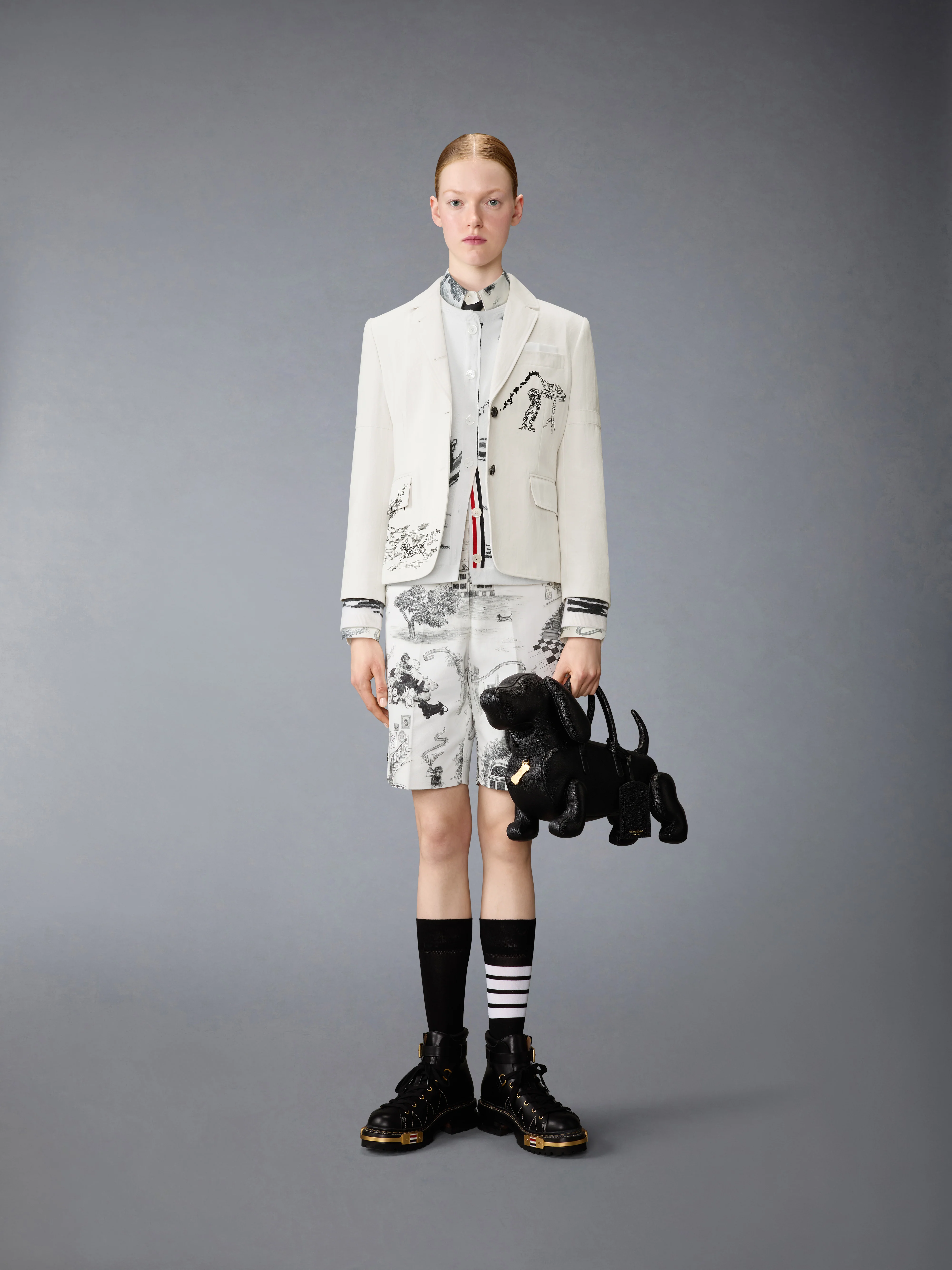 PENCIL STITCH HECTOR TROPHY EMBROIDERY SHIRT - Image 4