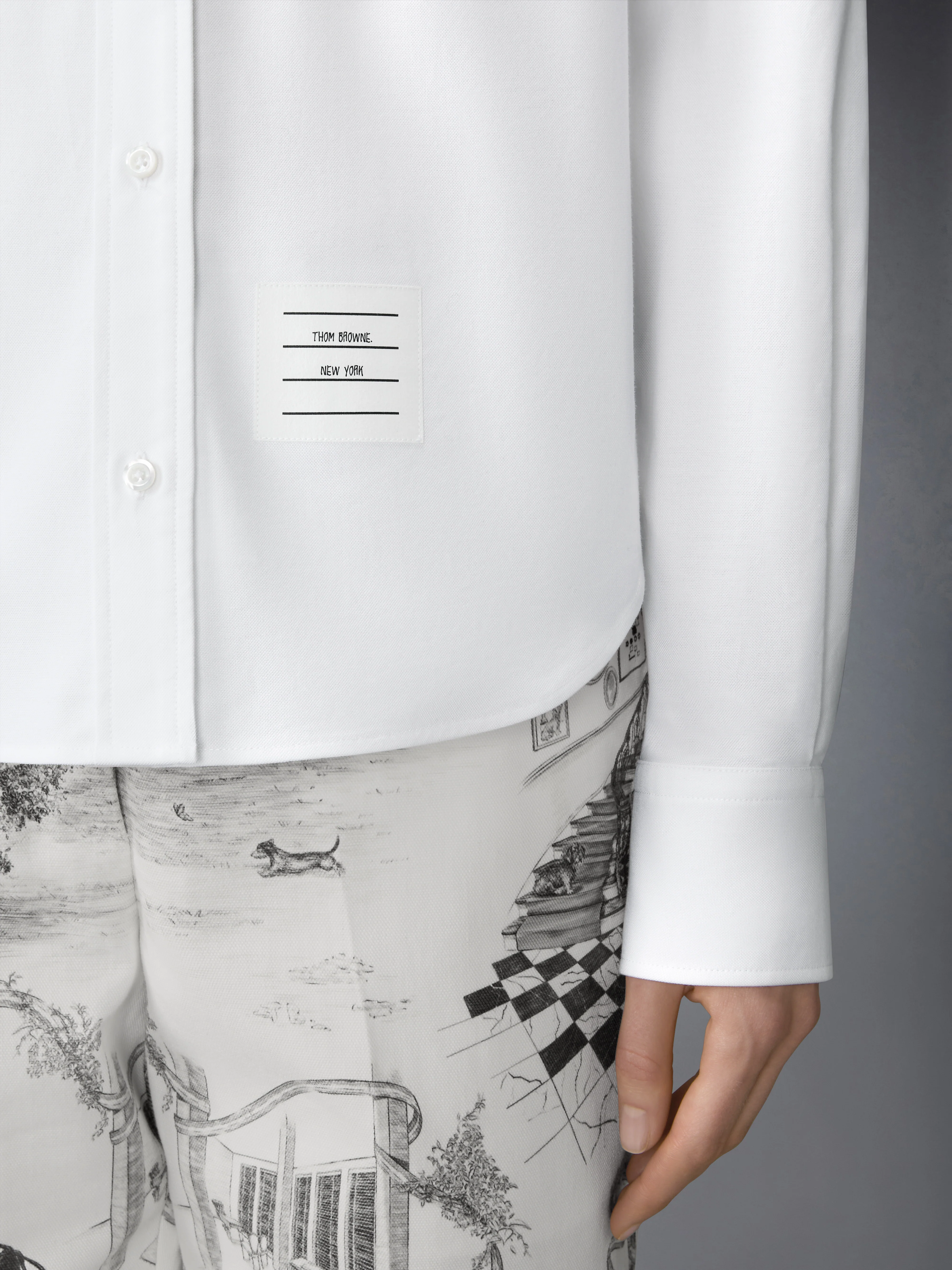PENCIL STITCH HECTOR TROPHY EMBROIDERY SHIRT - Image 5