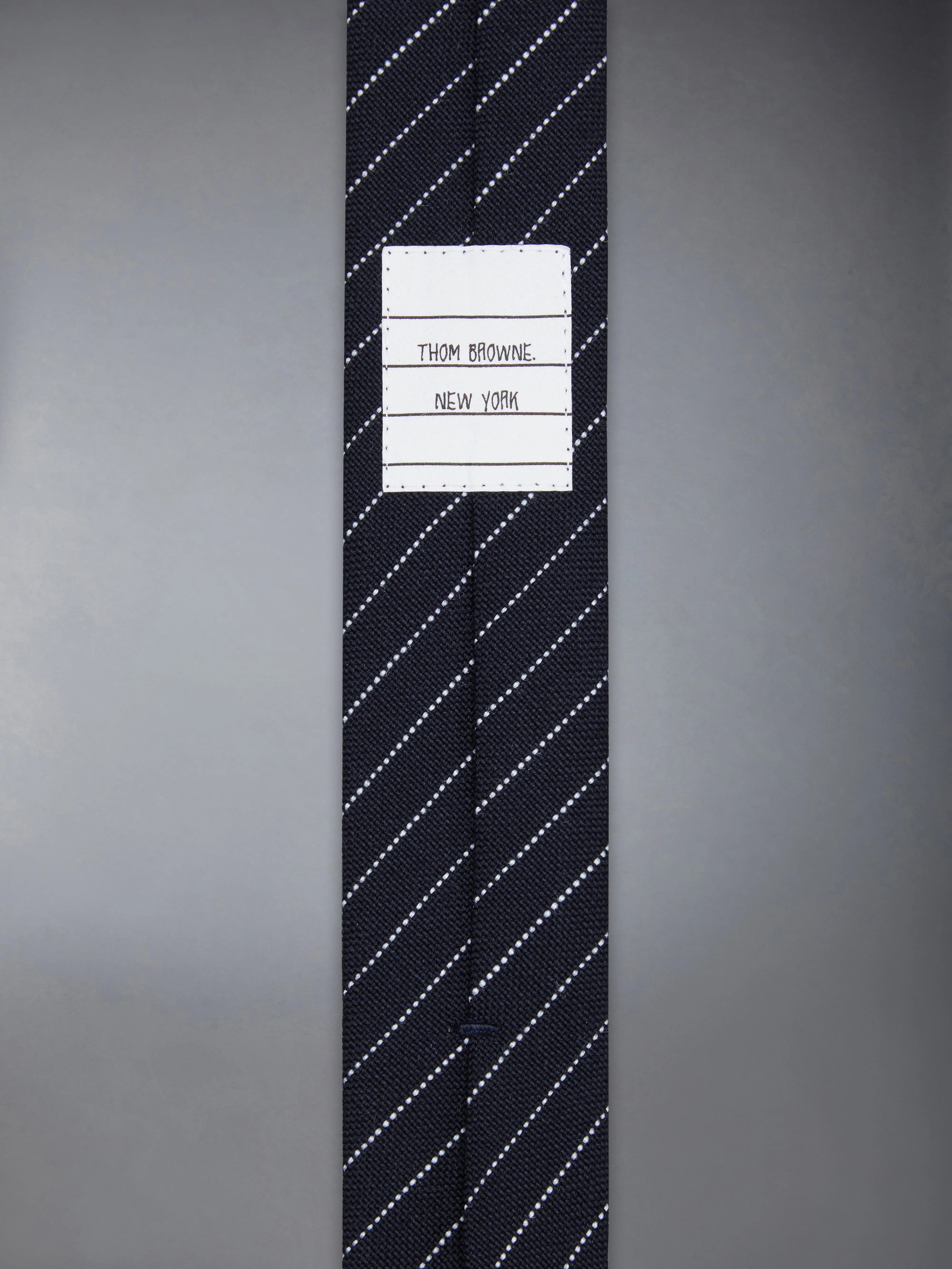 PINSTRIPE HIGH TWIST WOOL CLASSIC TIE - Image 3