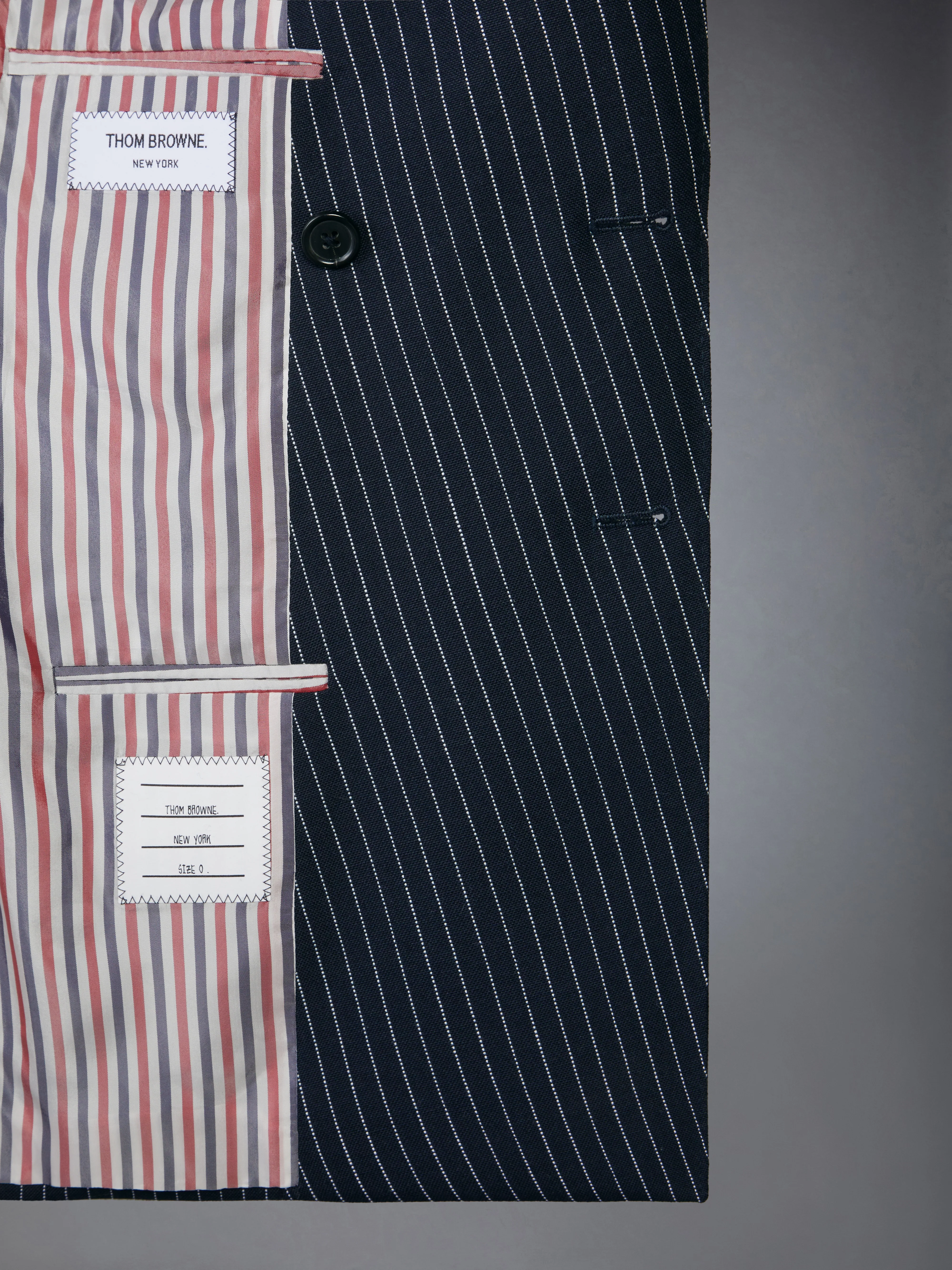 PINSTRIPE HIGH TWIST WOOL SPORTCOAT - Image 5