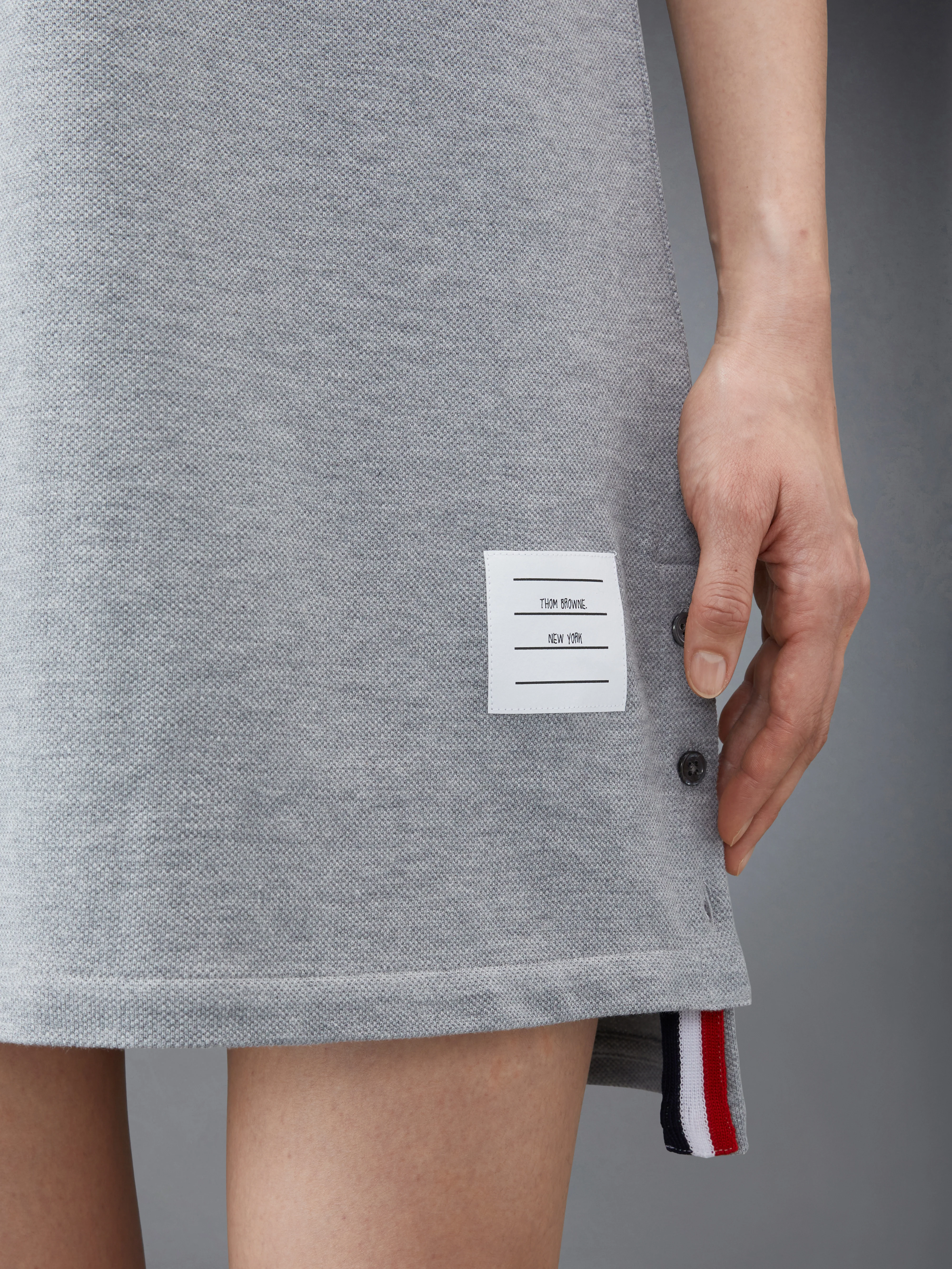 PIQUE RWB STRIPE POLO DRESS - Image 6