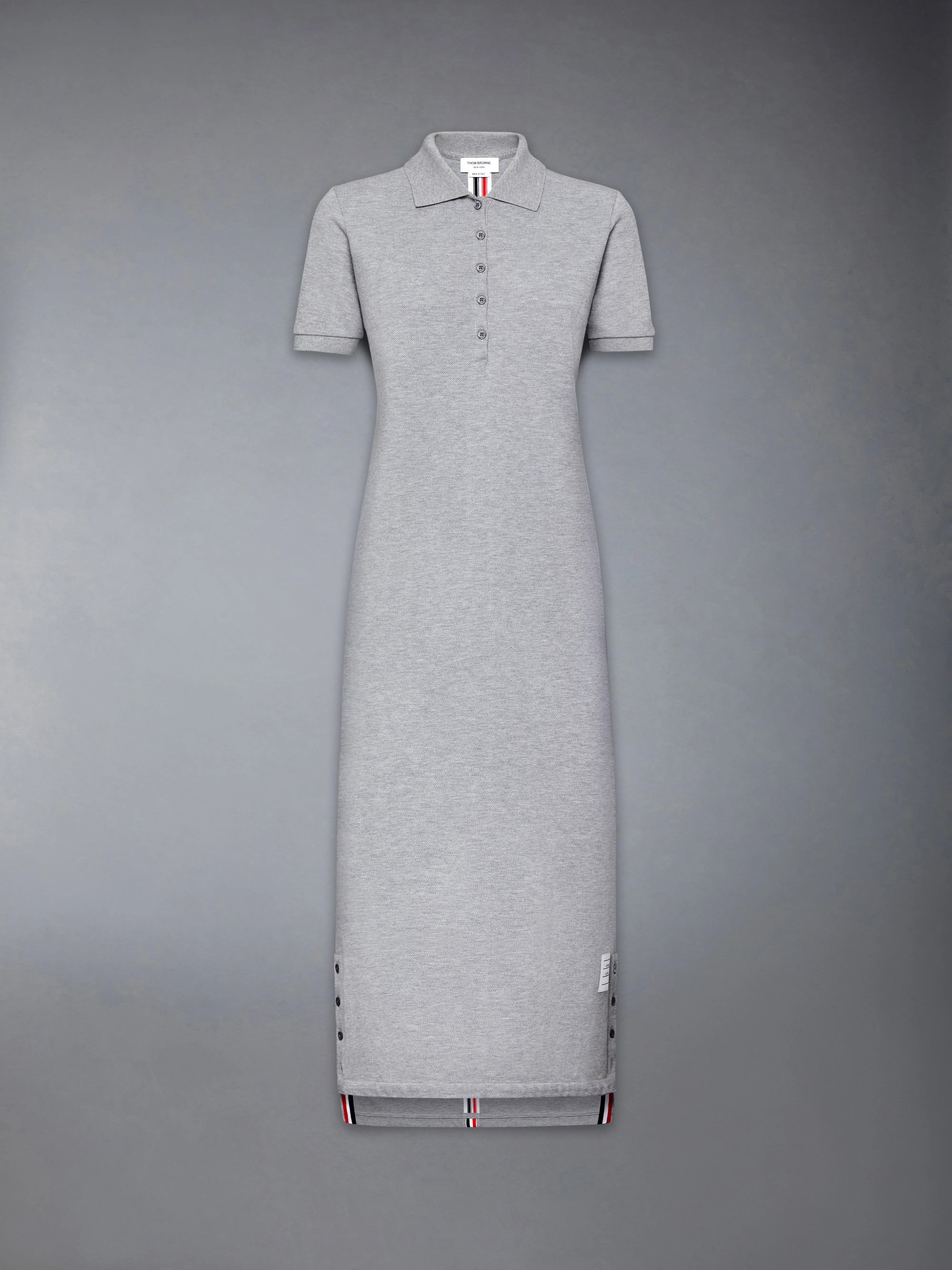 PIQUE RWB STRIPE POLO MIDI DRESS - Image 7