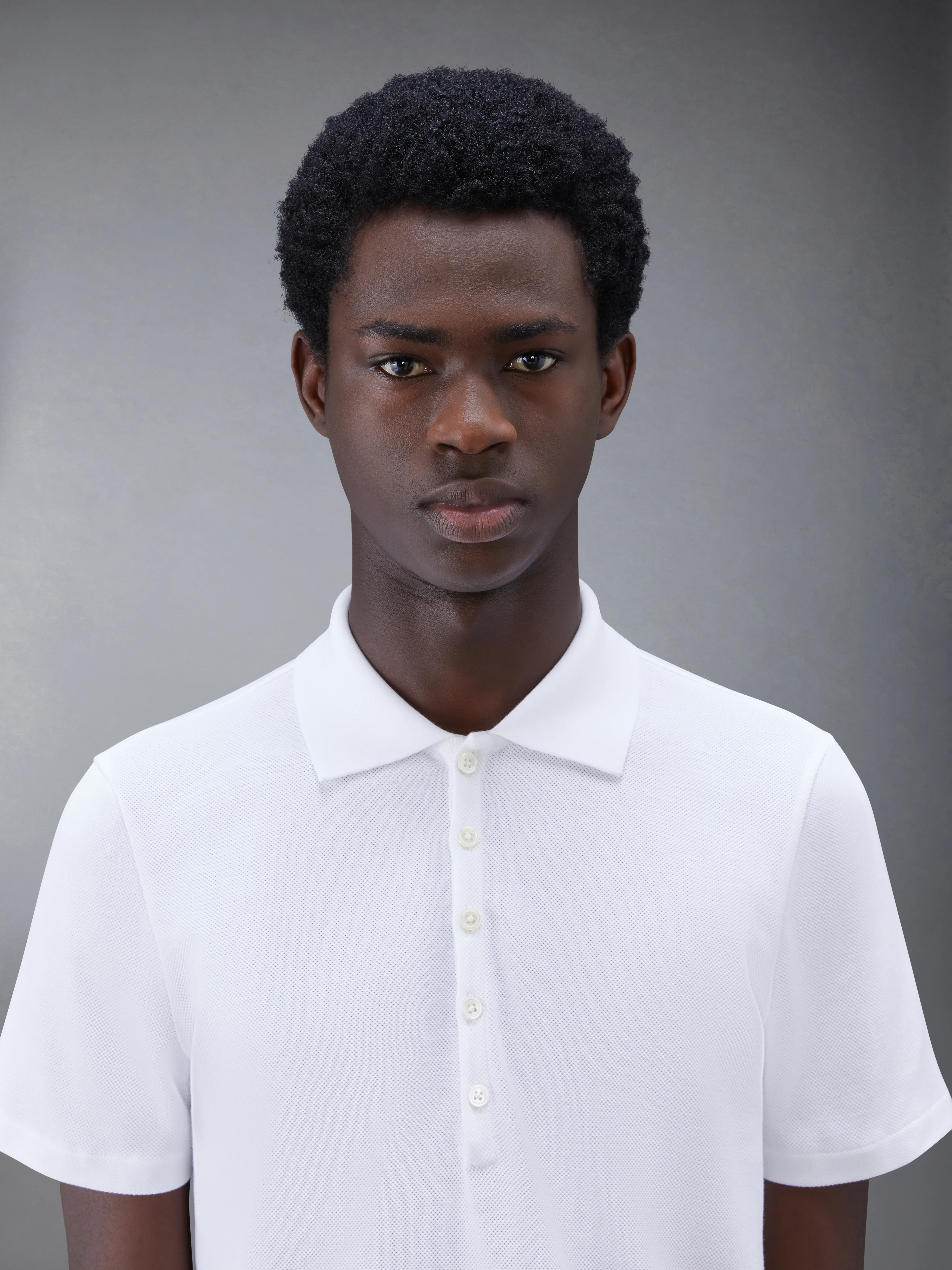 PIQUE RWB STRIPE RELAXED POLO - Image 4