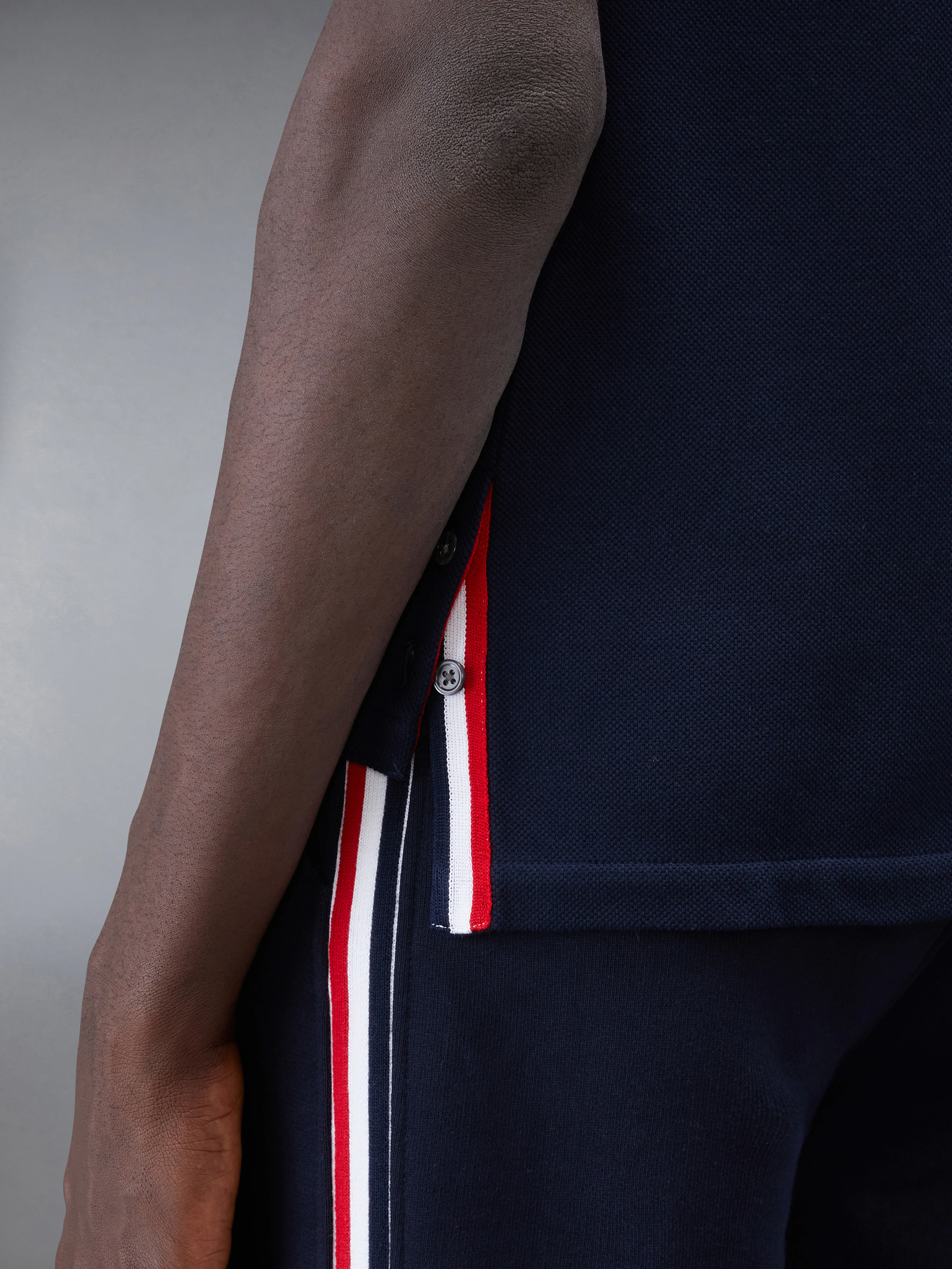 PIQUE RWB STRIPE RELAXED POLO - Image 5