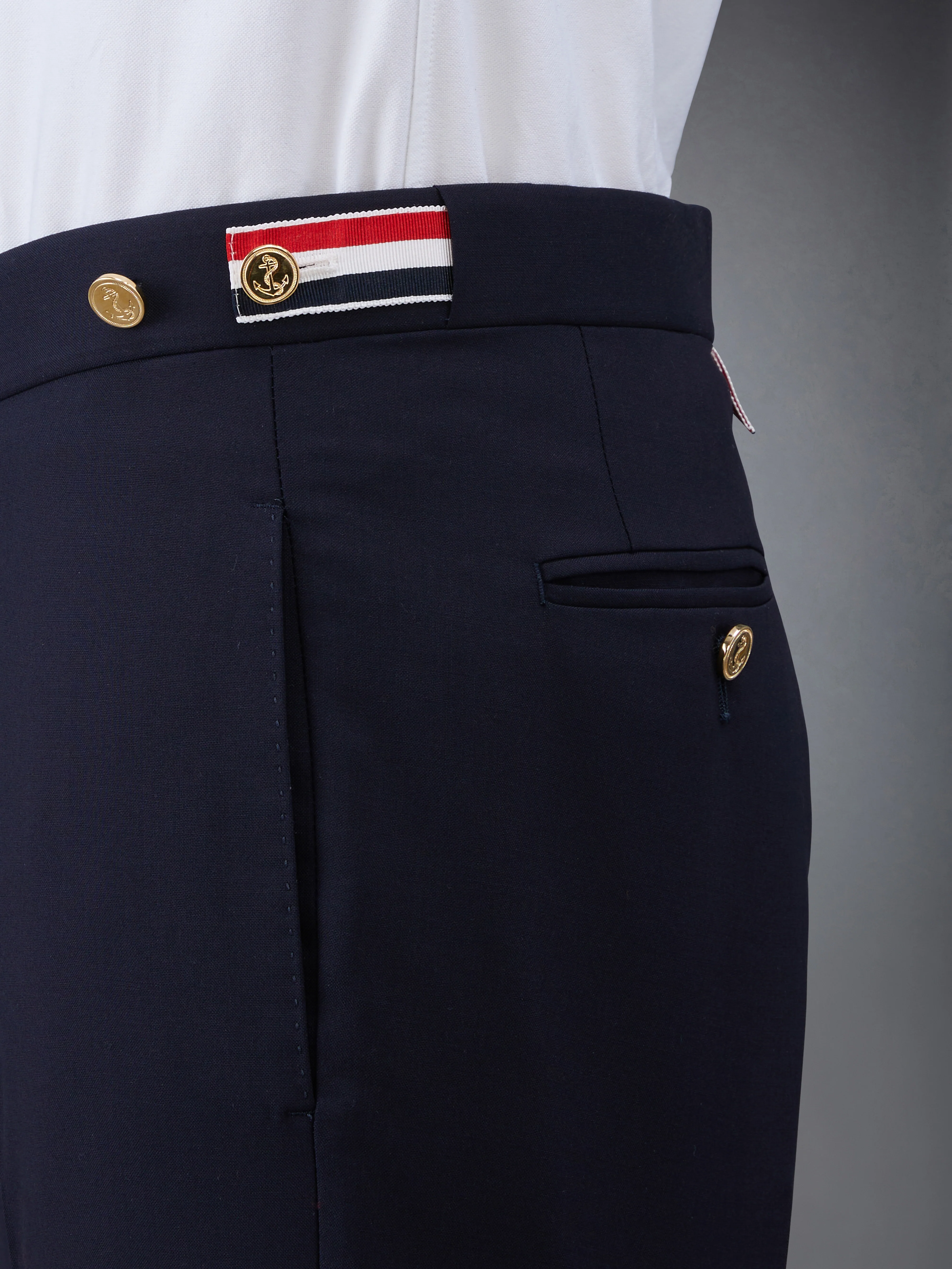 PLAIN WEAVE 4-BAR LOW RISE SHORTS - Image 5