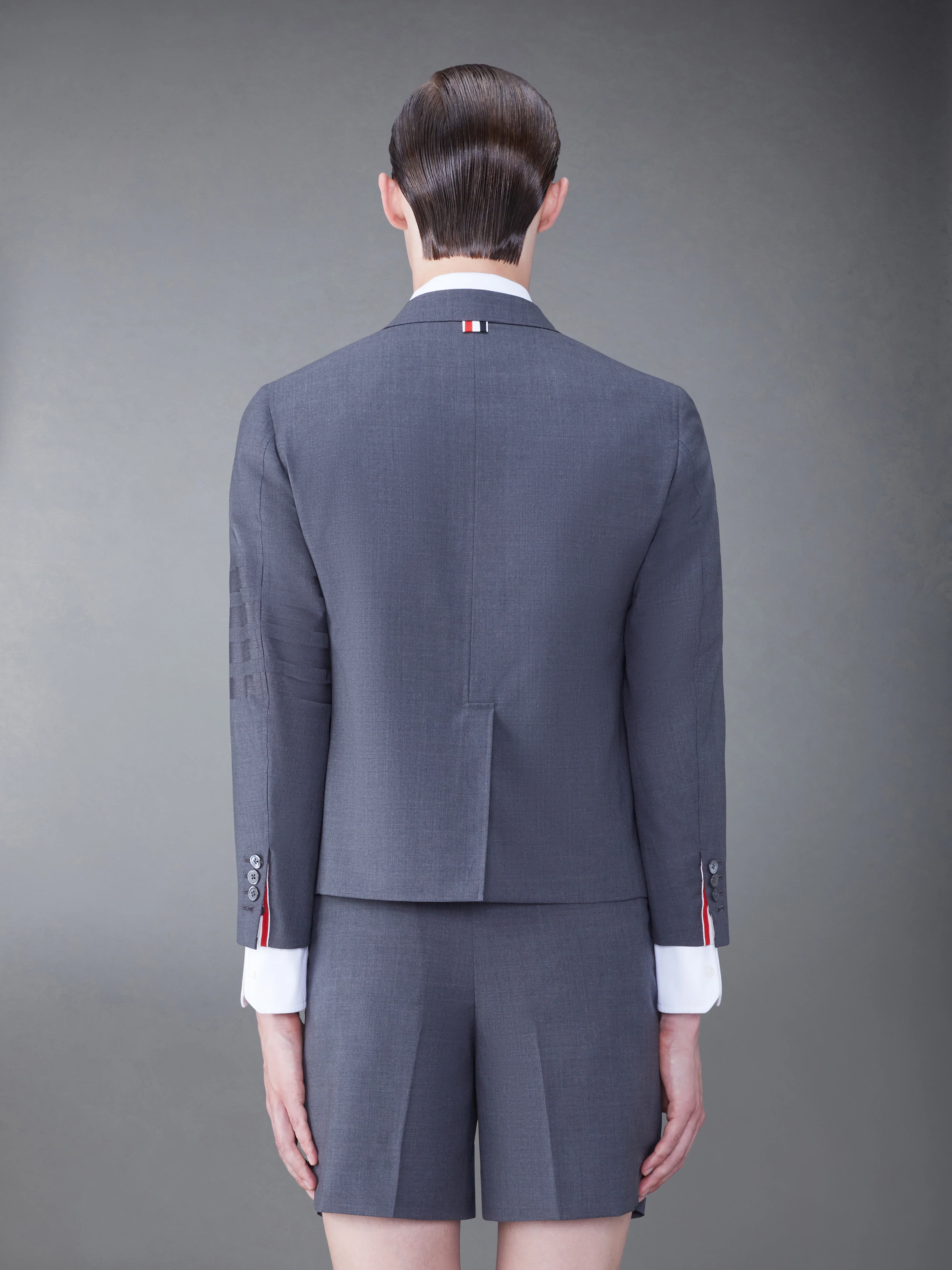 PLAIN WEAVE 4-BAR SACK SPORTCOAT - Image 2