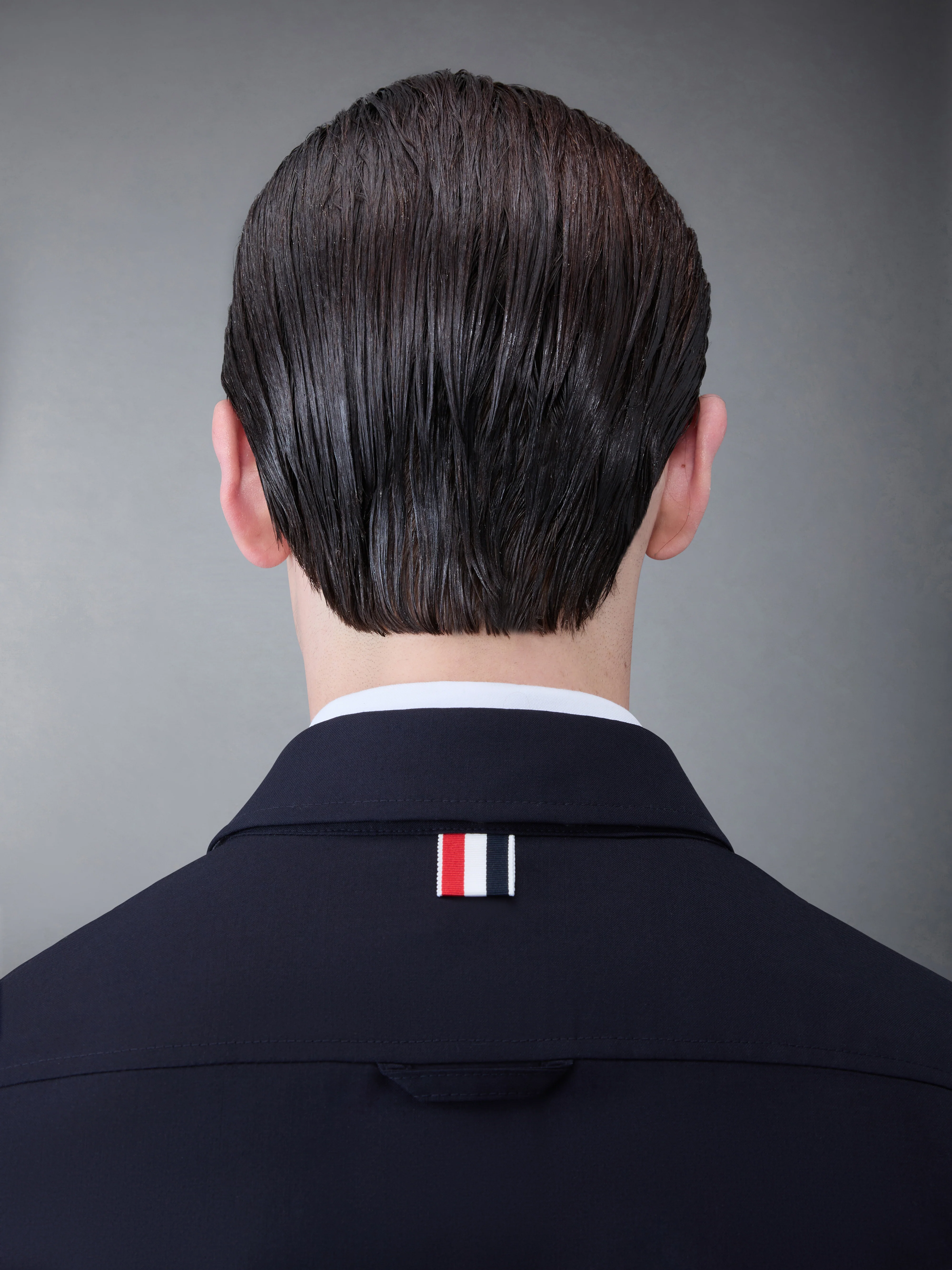 Plain Weave 4-Bar Shirt Jacket - Image 4