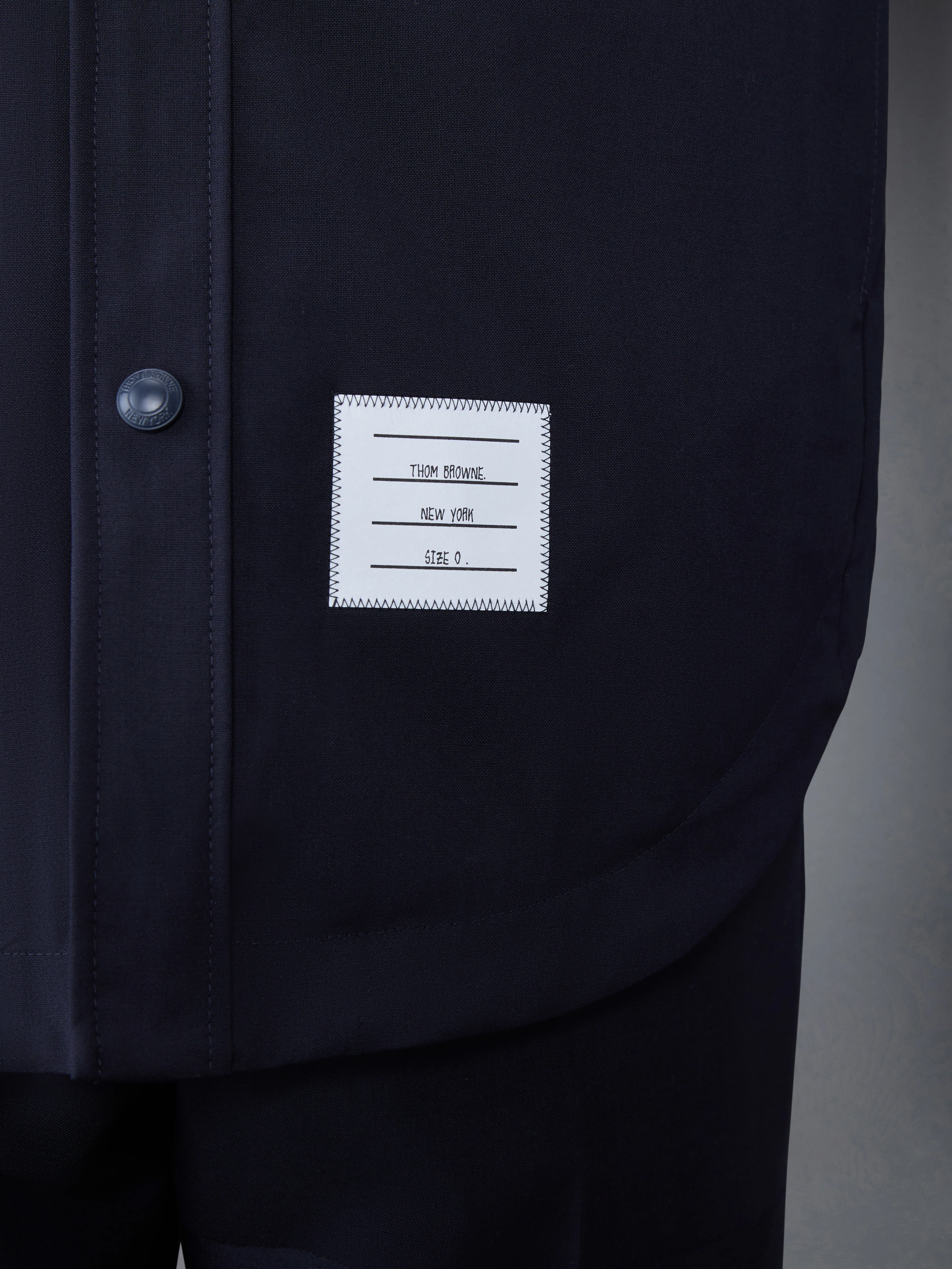 Plain Weave 4-Bar Shirt Jacket - Image 6
