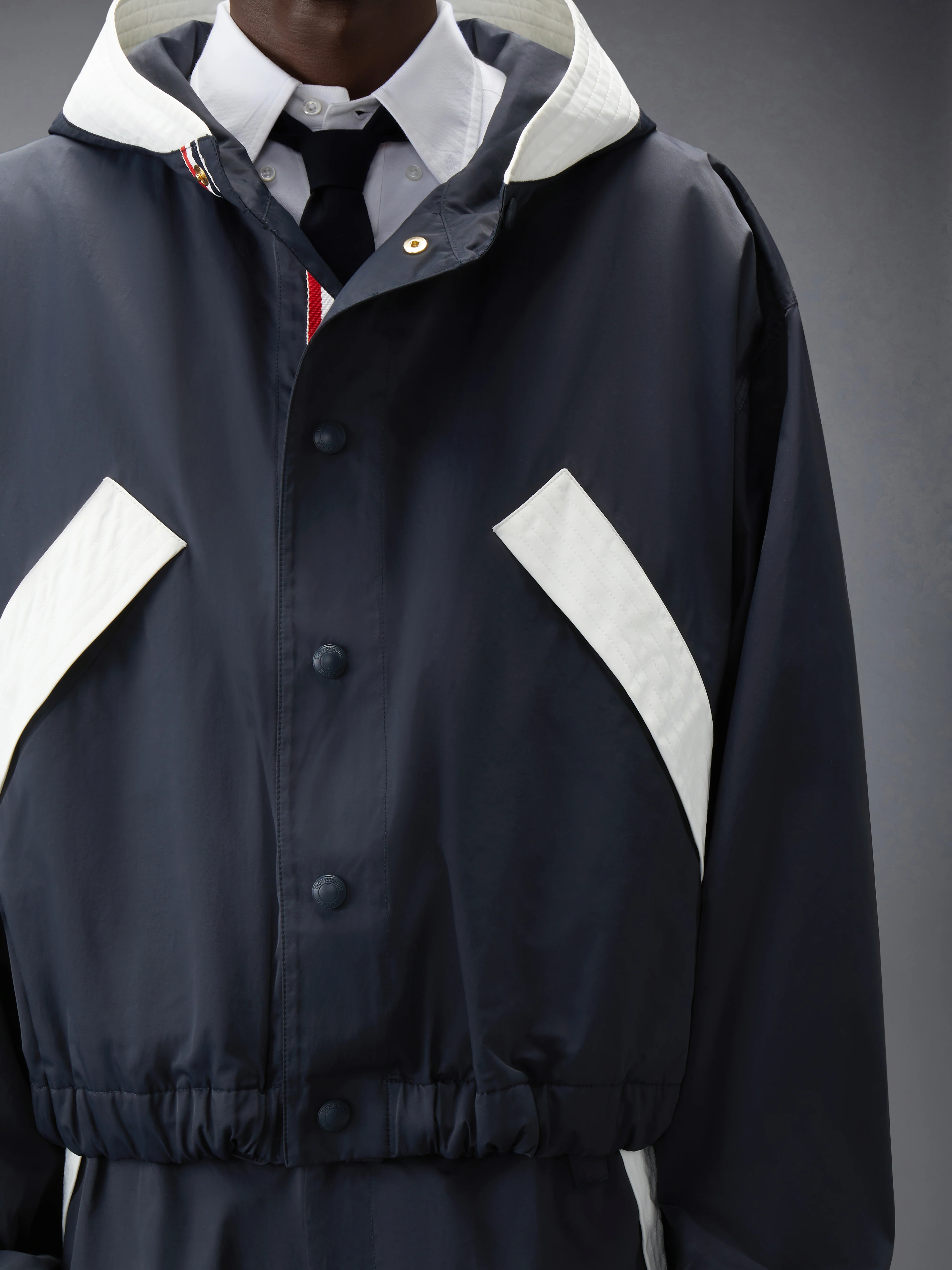 POLY TECH CROPPED PARKA - Image 4