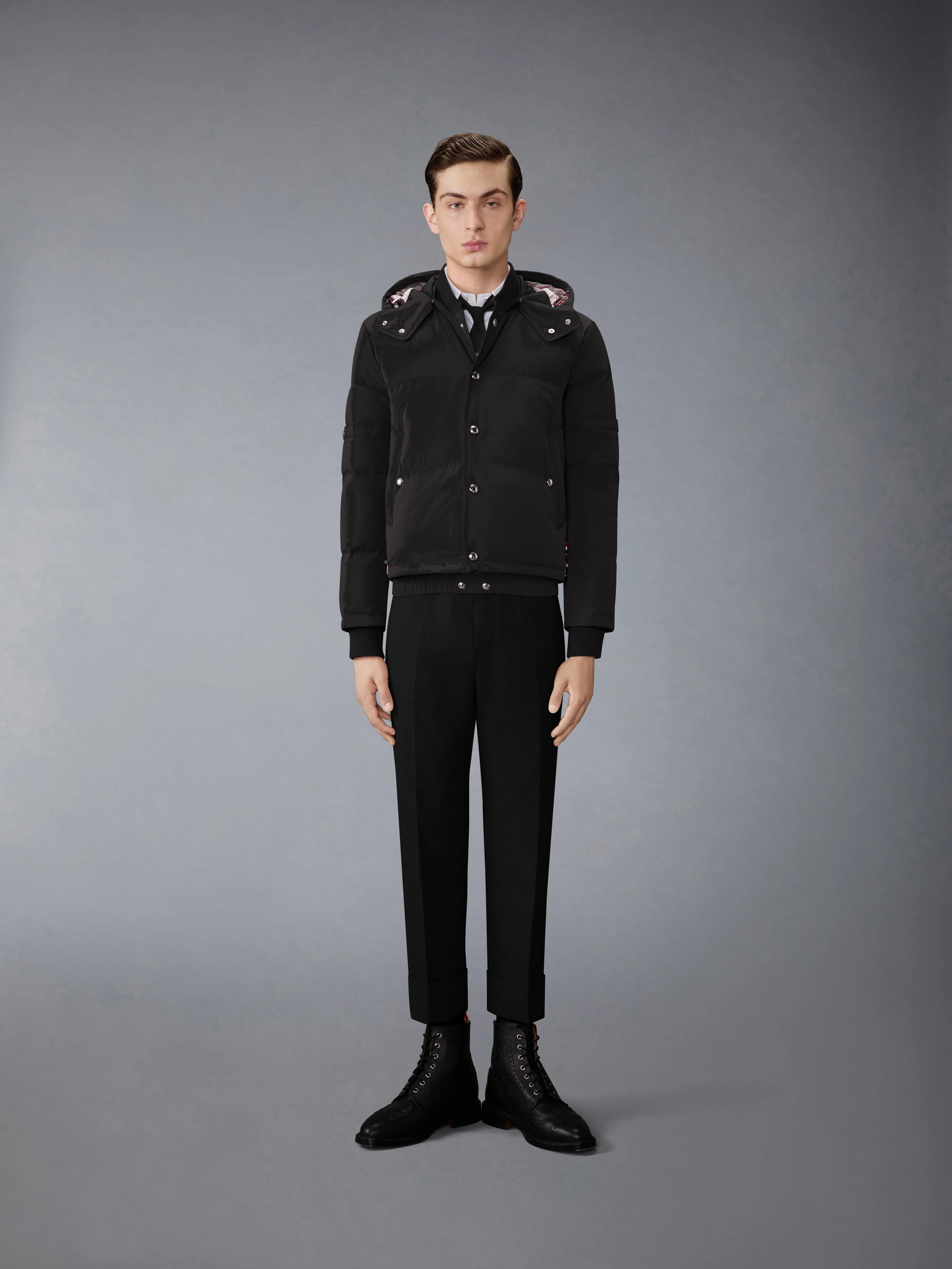 POLY TECH DOWN FILLED ARMBAND BOMBER JACKET - Image 5