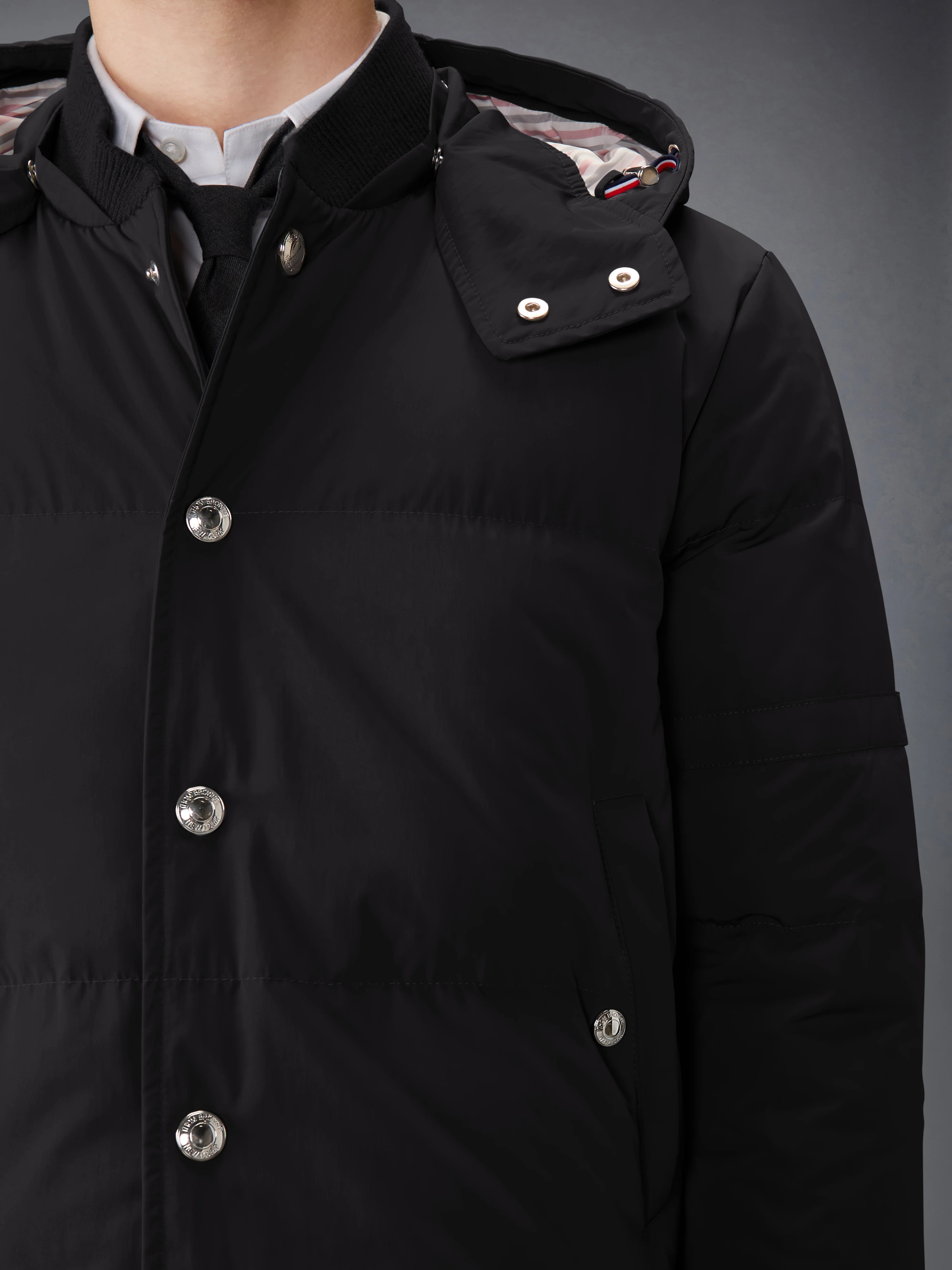 POLY TECH DOWN FILLED ARMBAND BOMBER JACKET - Image 9