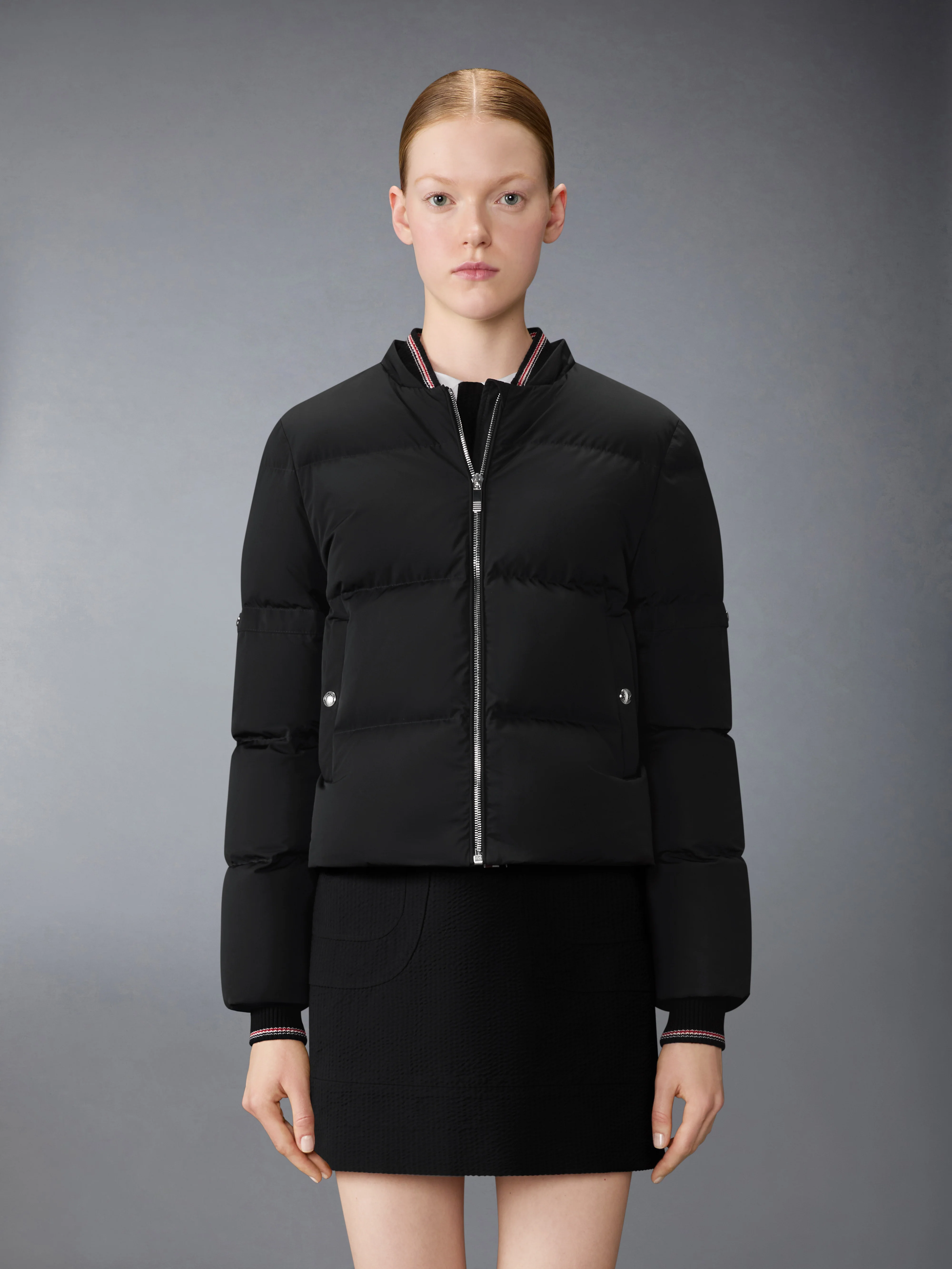 POLY TECH DOWN FILLED ARMBAND CROPPED PARKA - Image 2