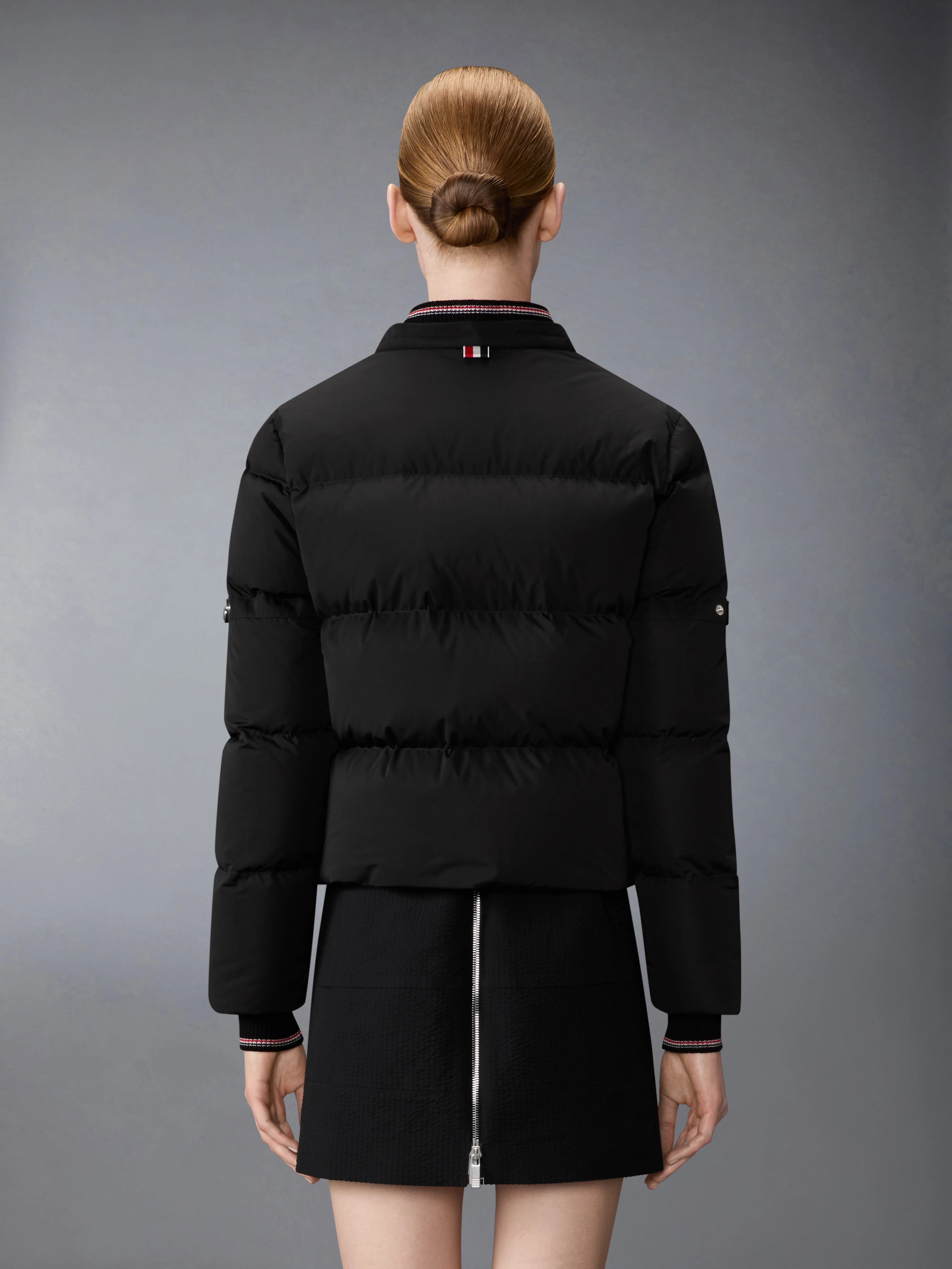 POLY TECH DOWN FILLED ARMBAND CROPPED PARKA - Image 3