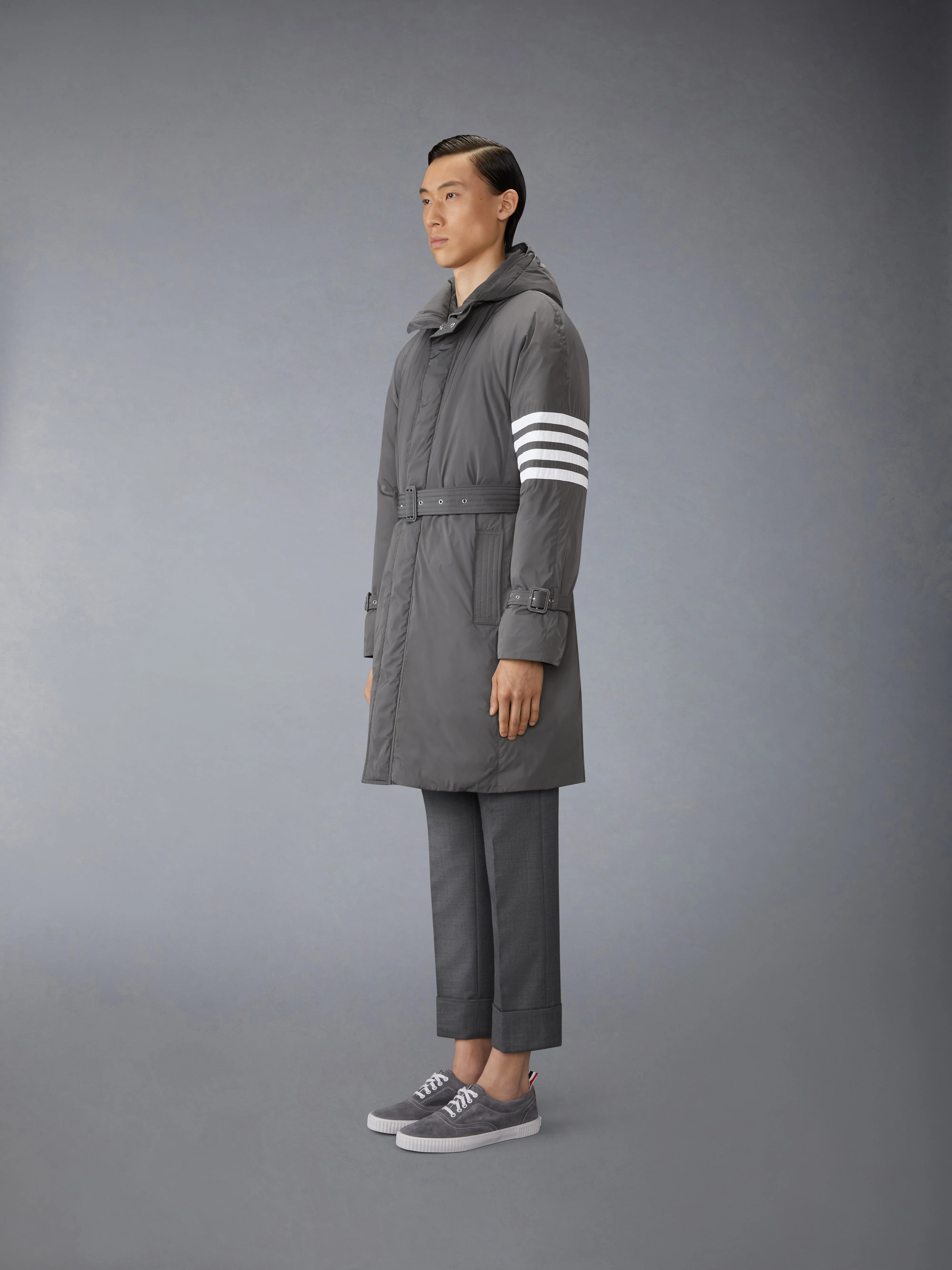 POLY TWILL 4-BAR DOWN FILLED PARKA - Image 3