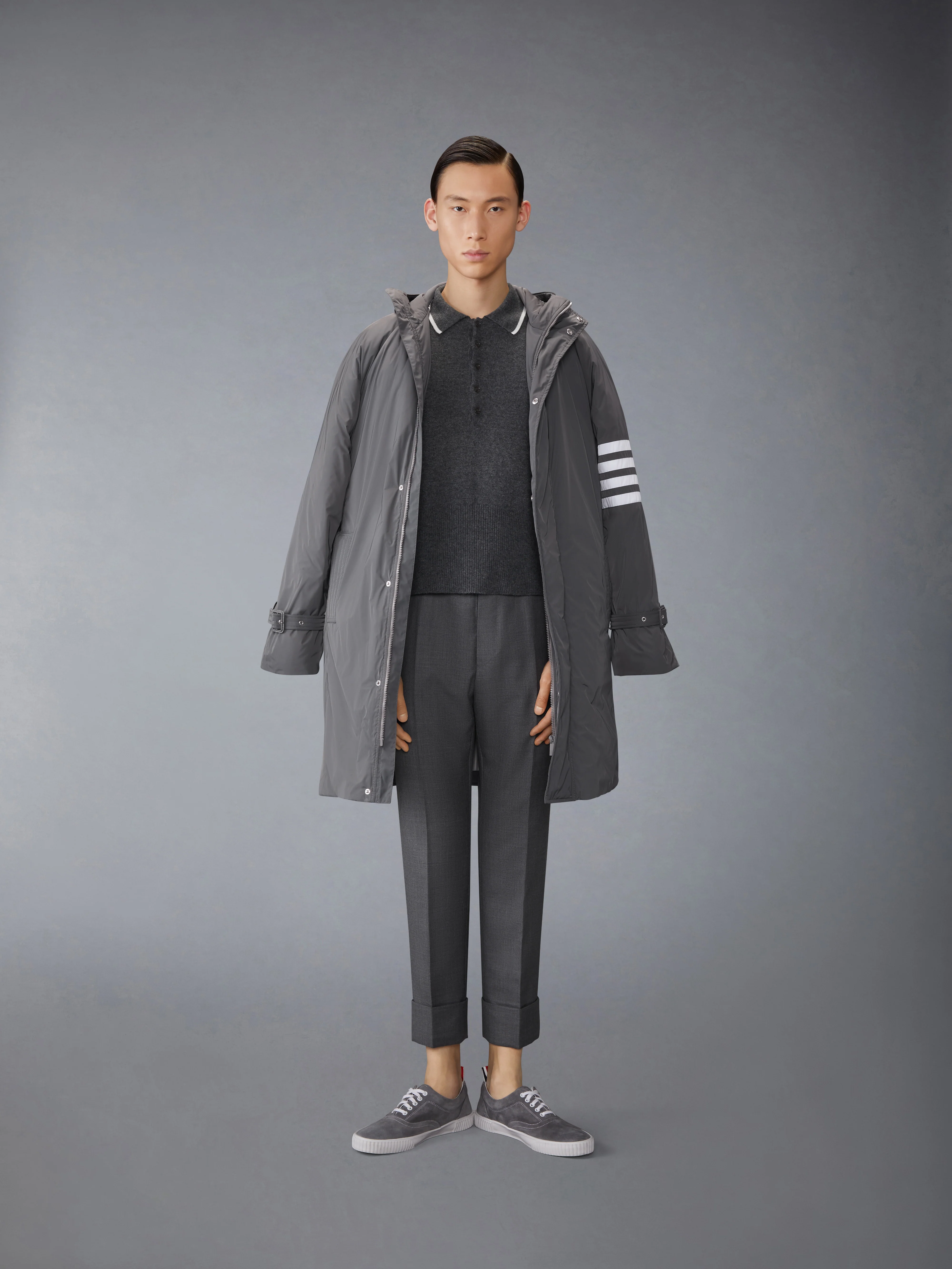 POLY TWILL 4-BAR DOWN FILLED PARKA - Image 5