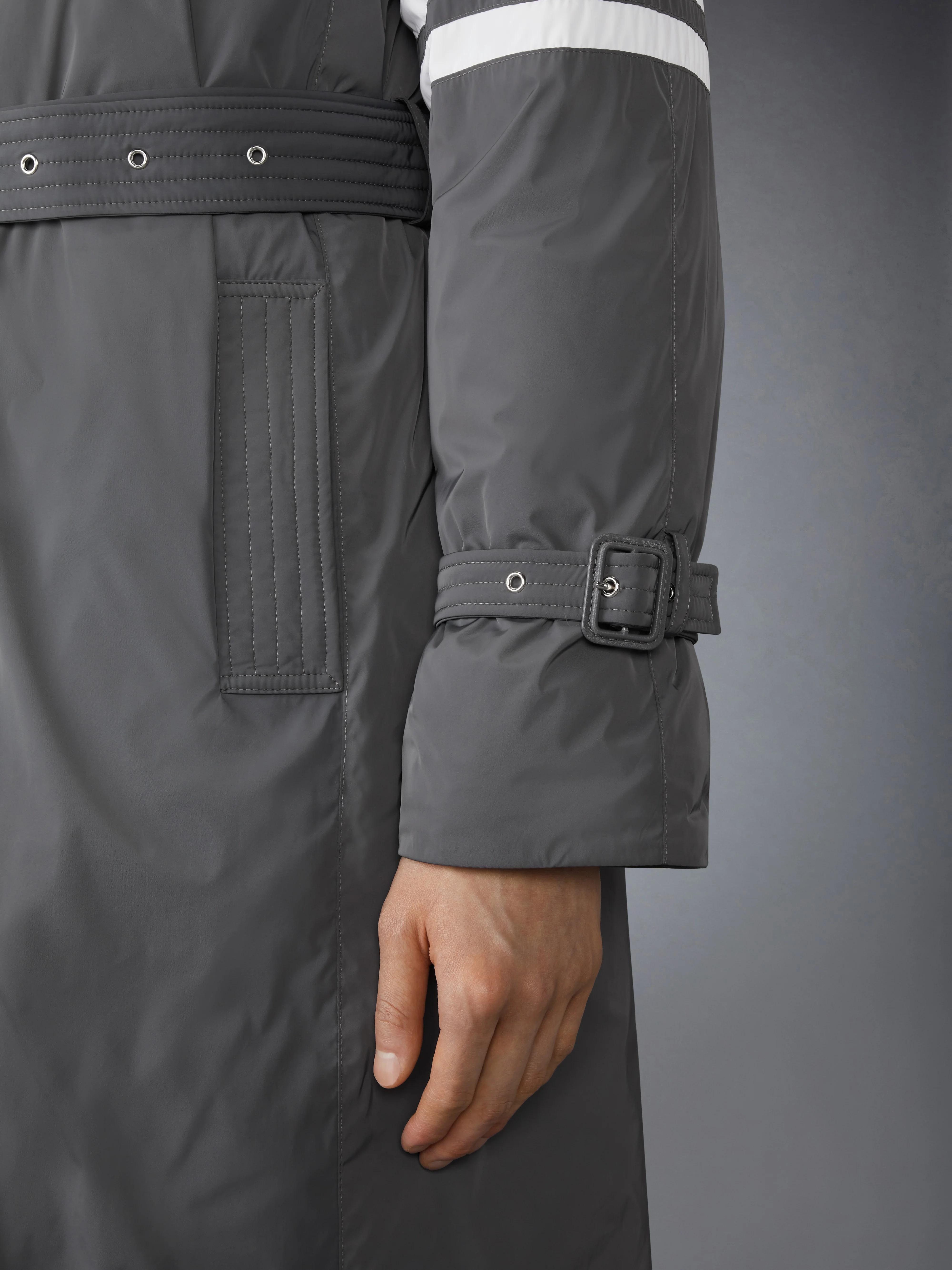 POLY TWILL 4-BAR DOWN FILLED PARKA - Image 7