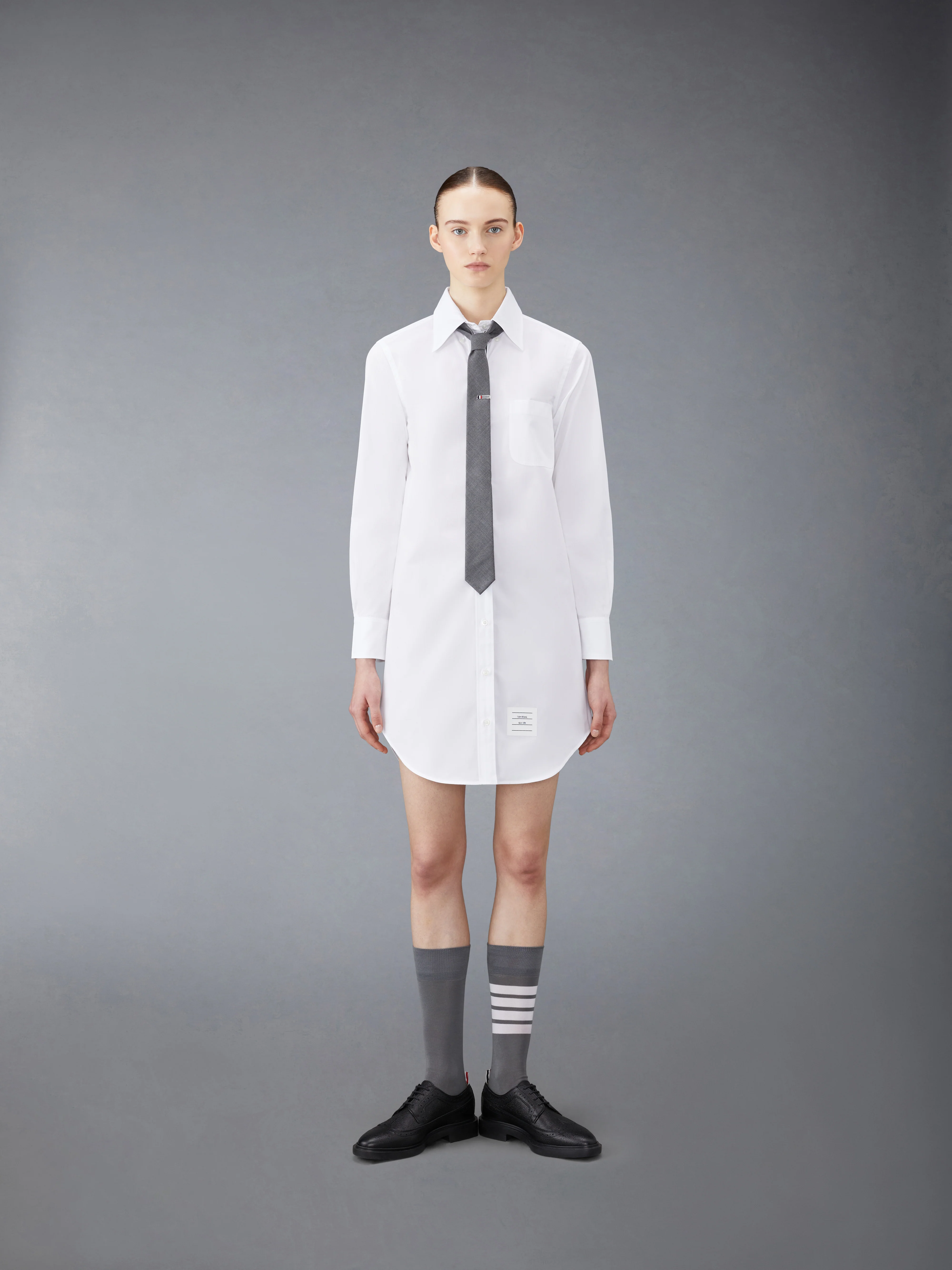POPLIN MINI SHIRTDRESS - Image 5