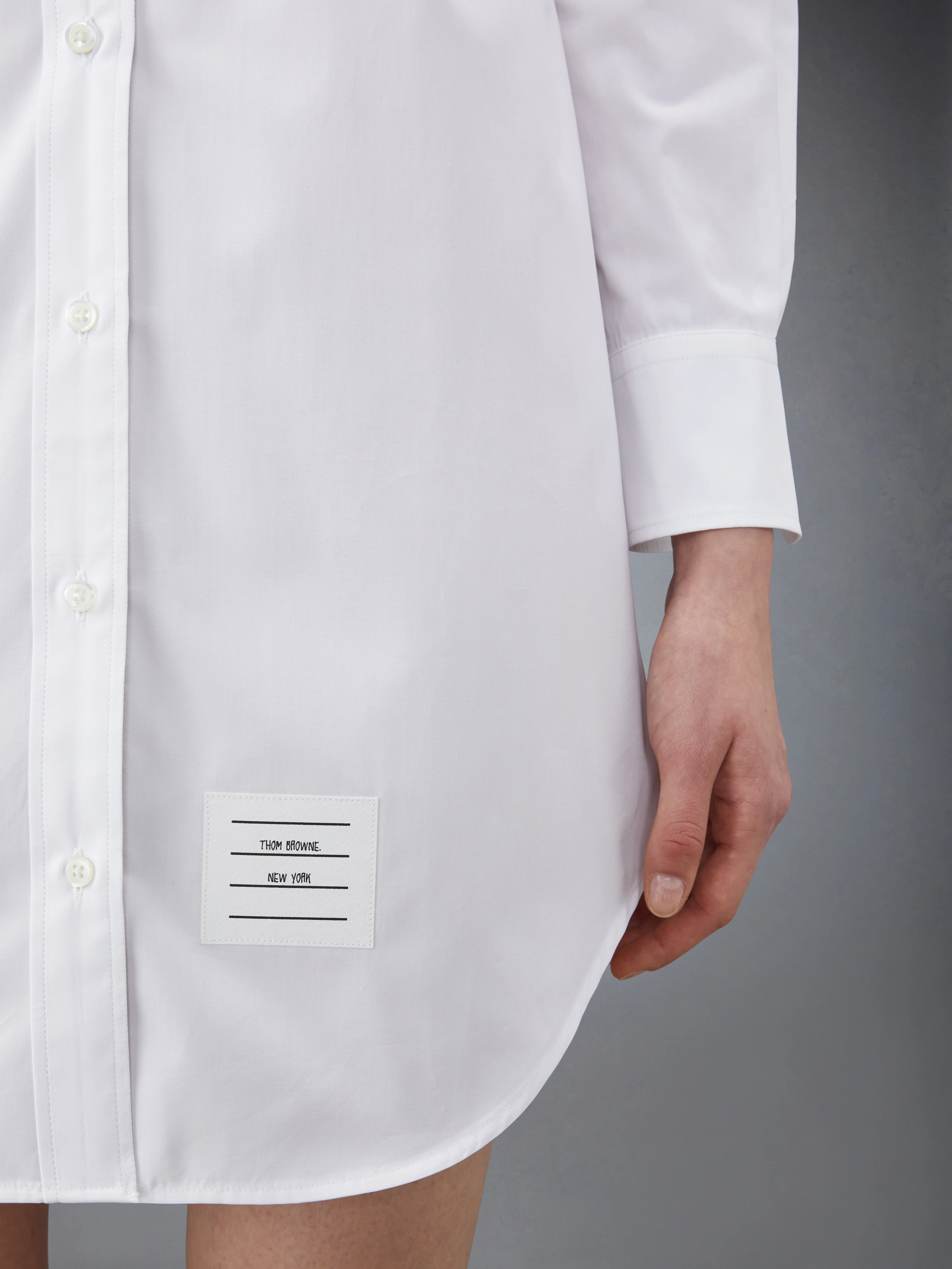 POPLIN MINI SHIRTDRESS - Image 8