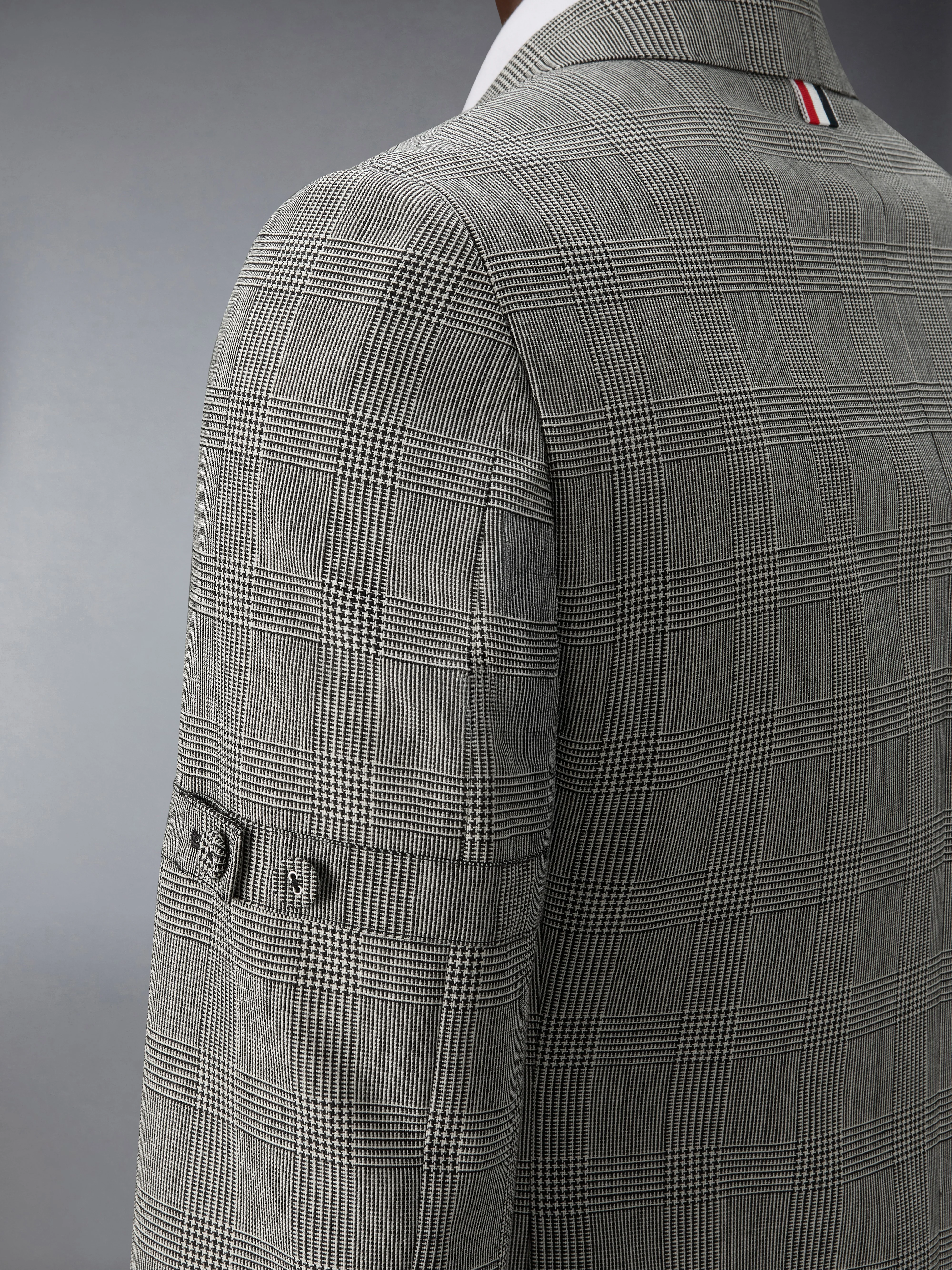 PRINCE OF WALES FRESCO WOOL ARMBAND SPORTCOAT - Image 4