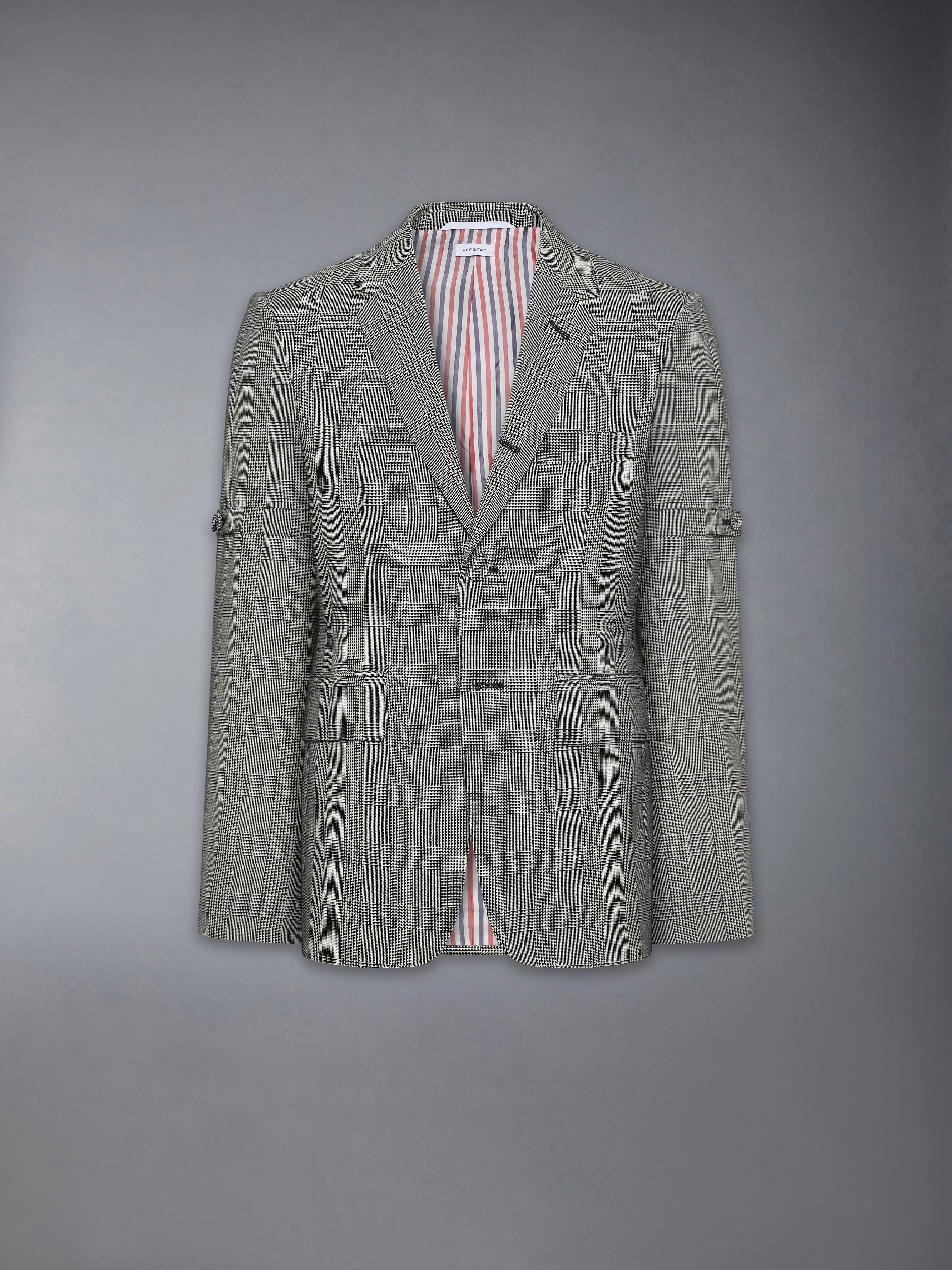 PRINCE OF WALES FRESCO WOOL ARMBAND SPORTCOAT - Image 6