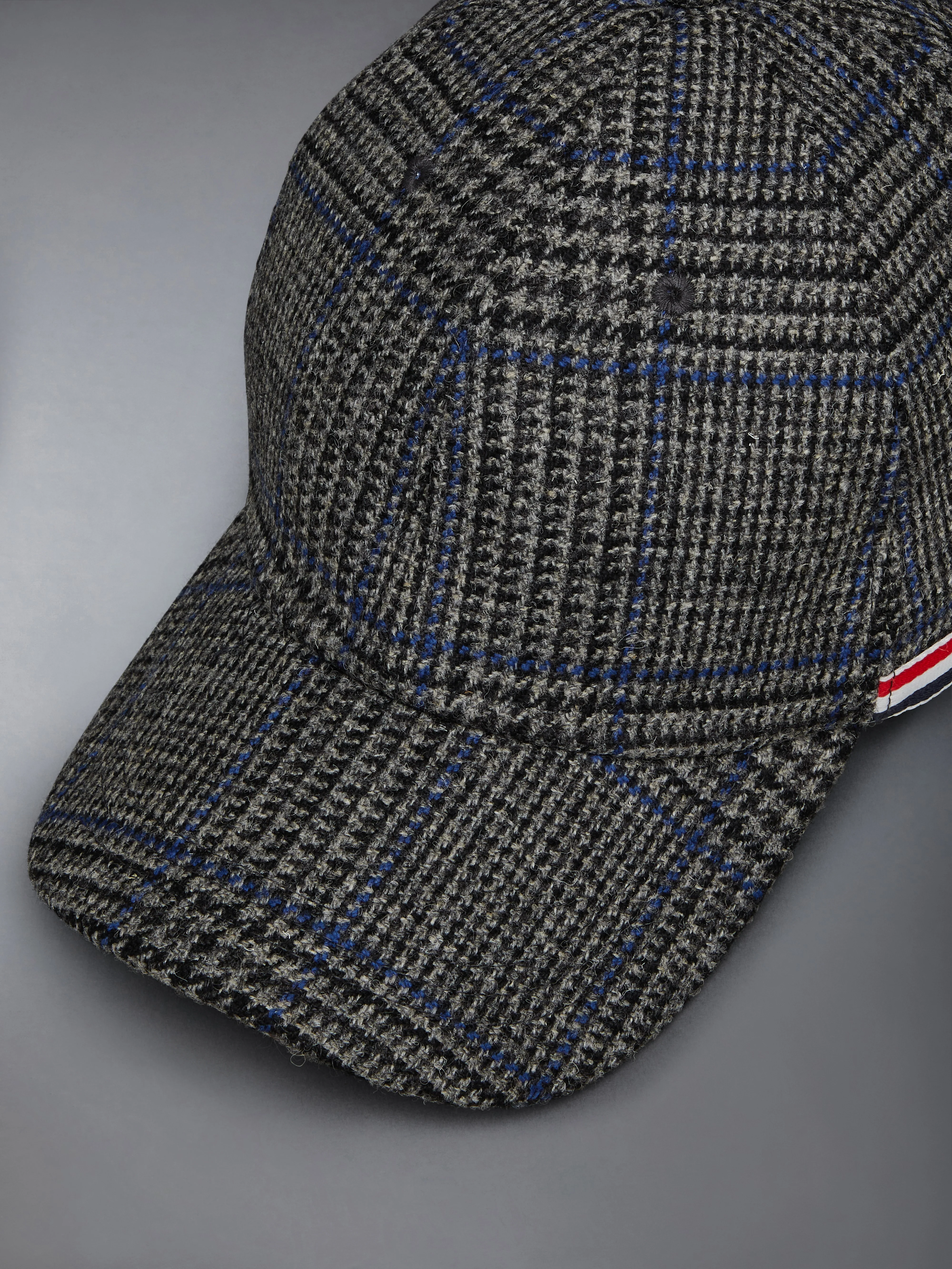 PRINCE OF WALES HUNTING TWEED 6-PANEL BASEBALL CAP - Image 5