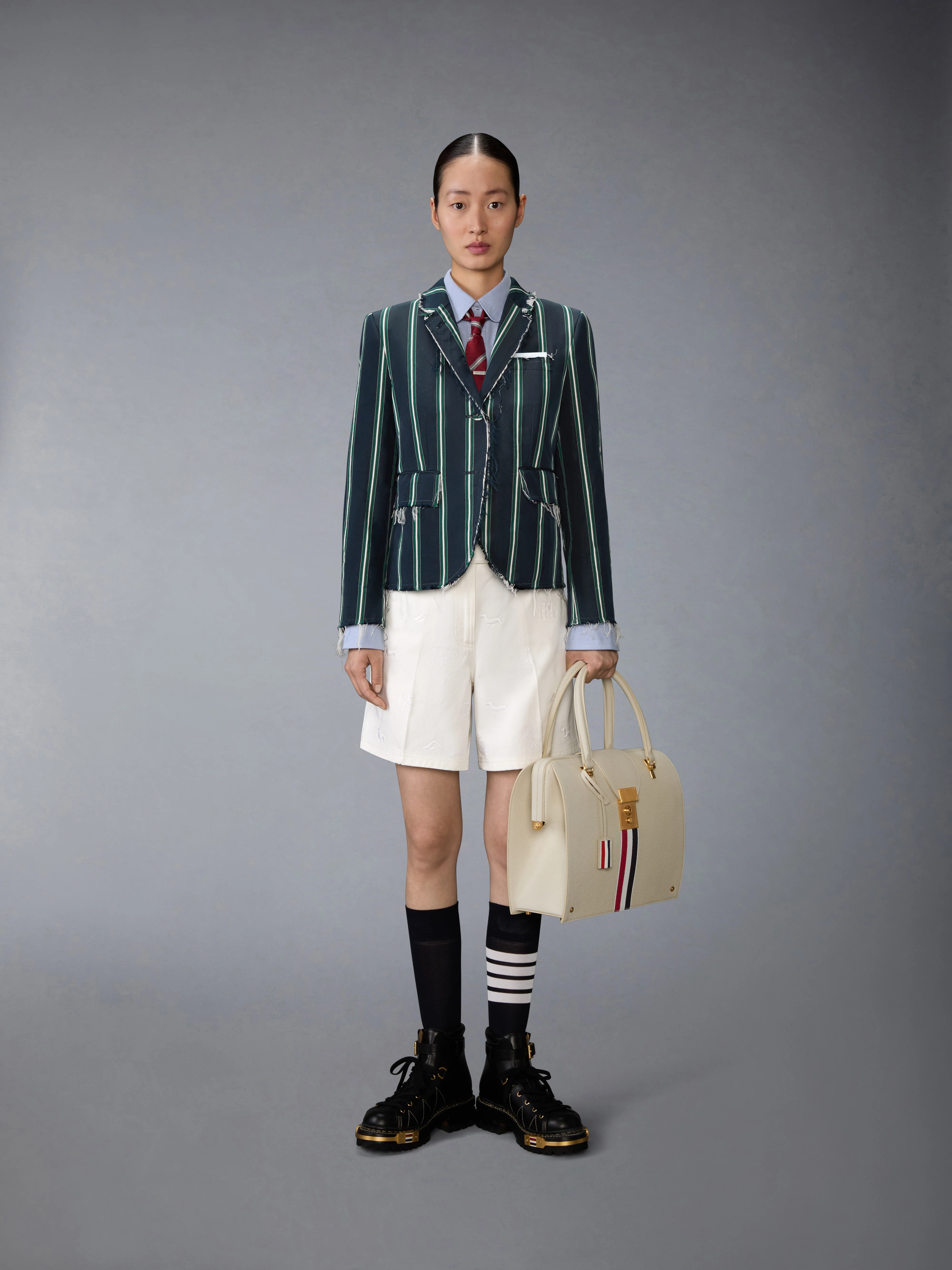 RAW EDGE SCHOOL STRIPE MOGADOR SPORTCOAT - Image 3