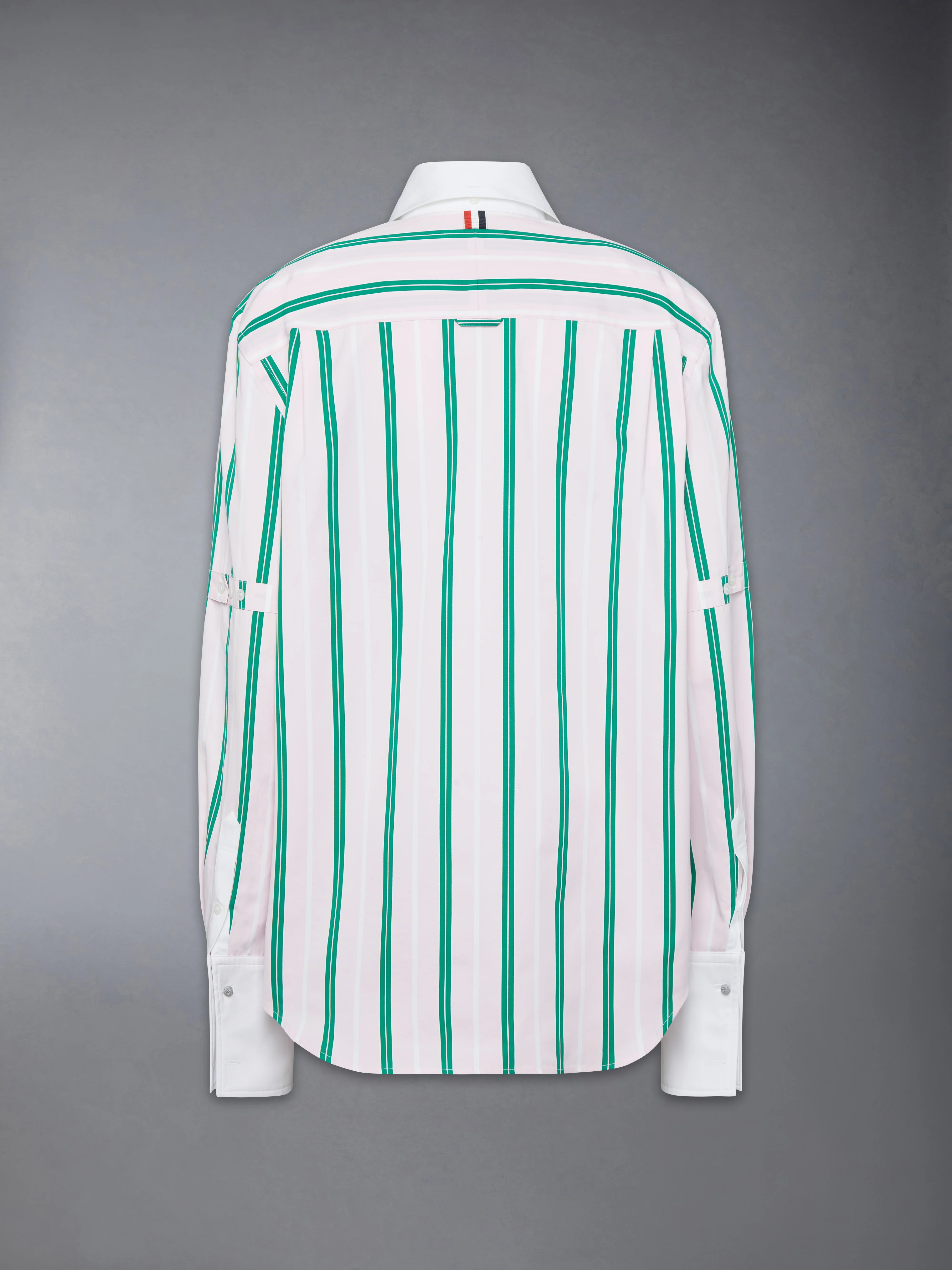 REP STRIPE POPLIN ARMBAND OVERSIZED SHIRT - Image 9