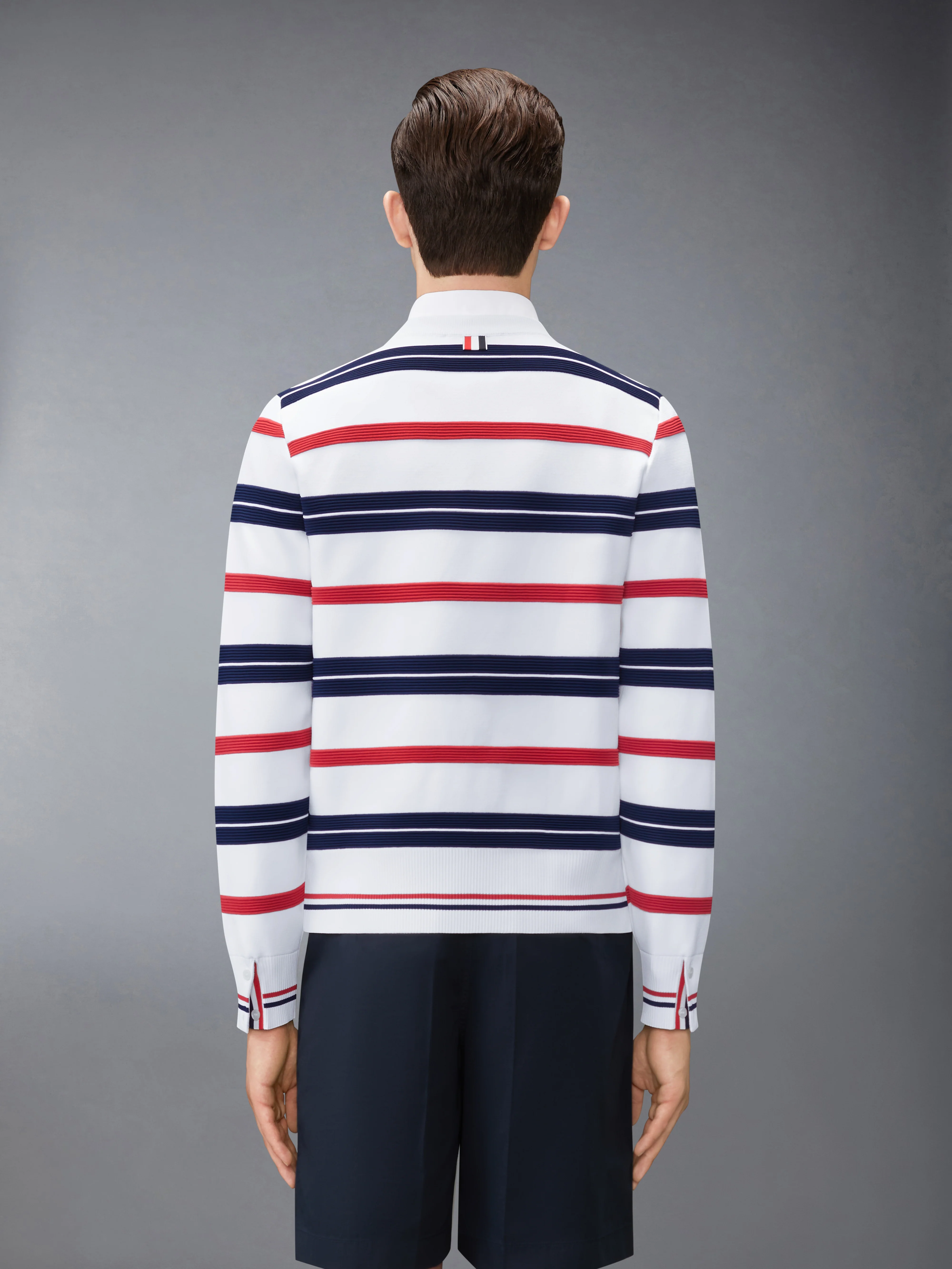 REPP STRIPE RWB PULLOVER - Image 2