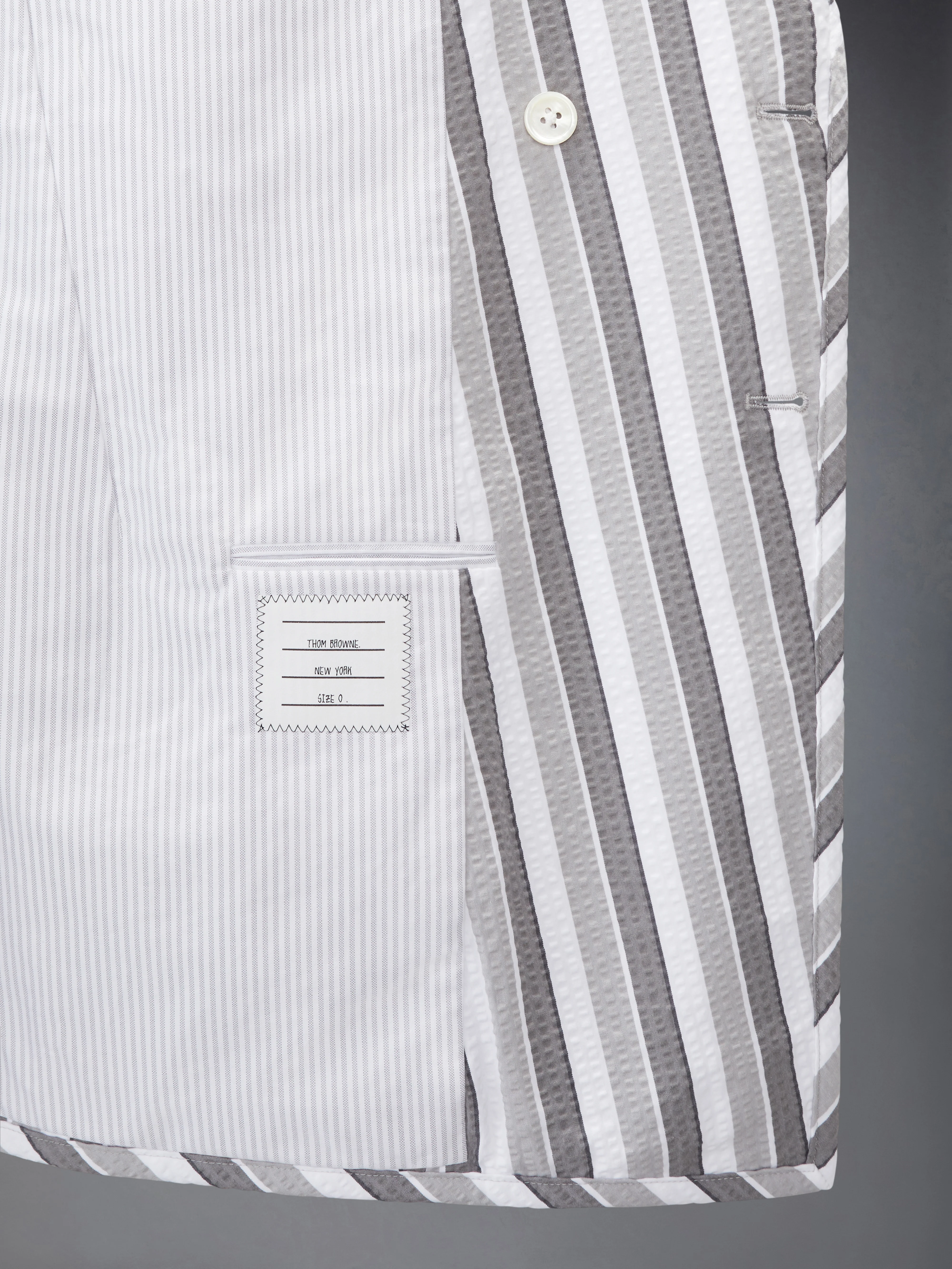 REPP STRIPE SEERSUCKER OVERSIZED SPORTCOAT - Image 6