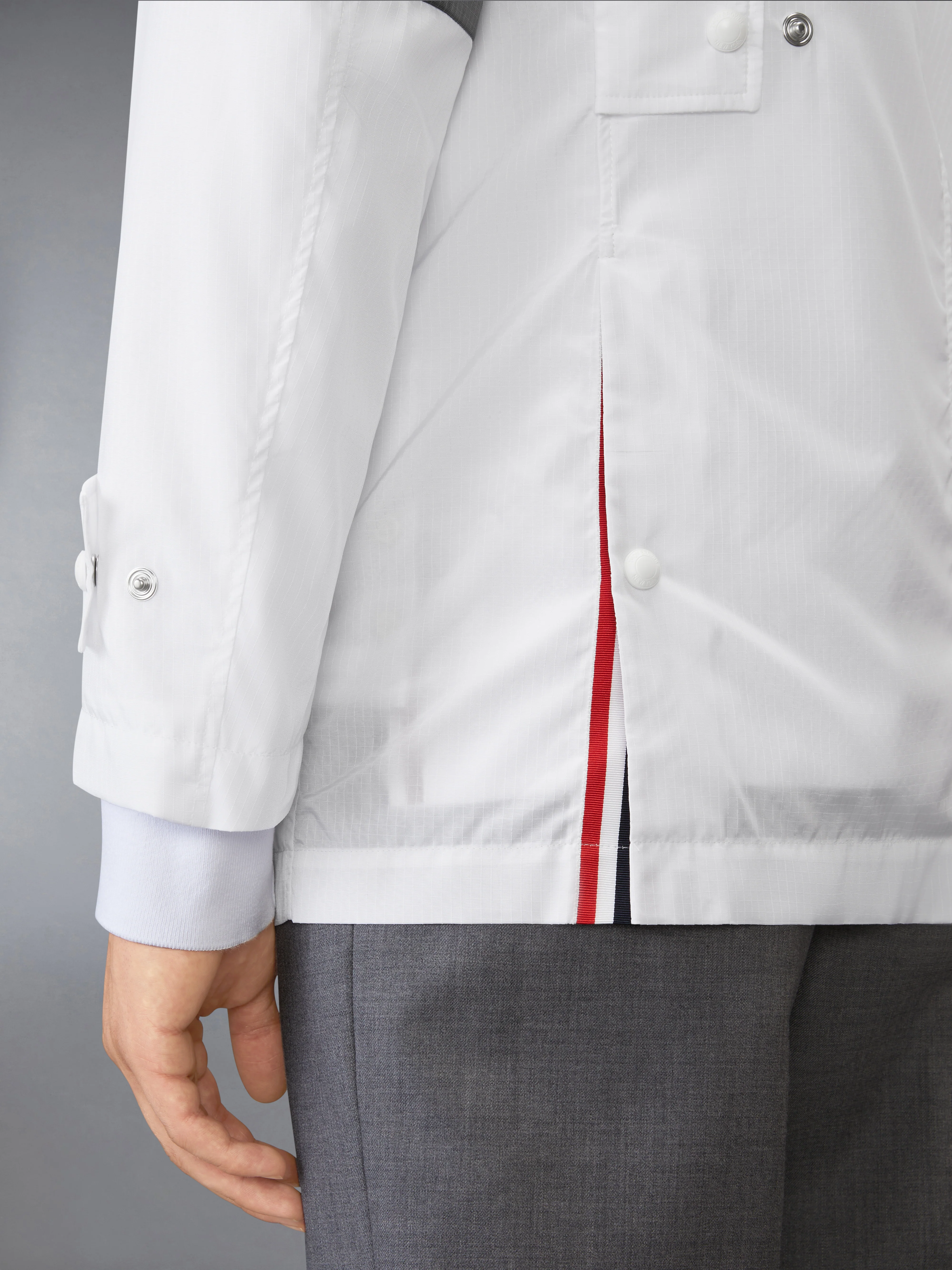 RIPSTOP 4-BAR UNCONSTRUCTED RELAXED OVERCOAT - Image 6