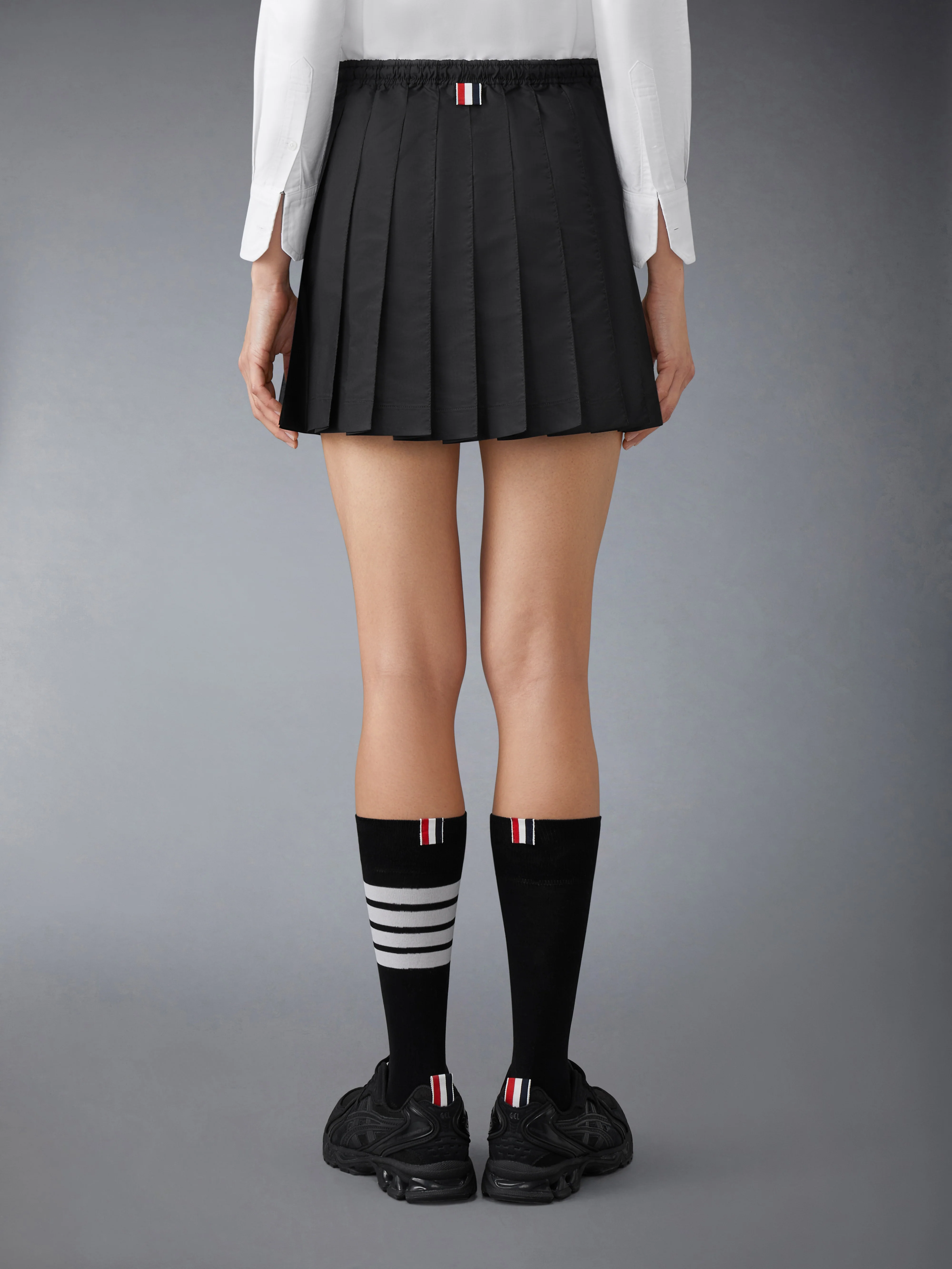 RIPSTOP PLEATED MINI SKIRT - Image 4