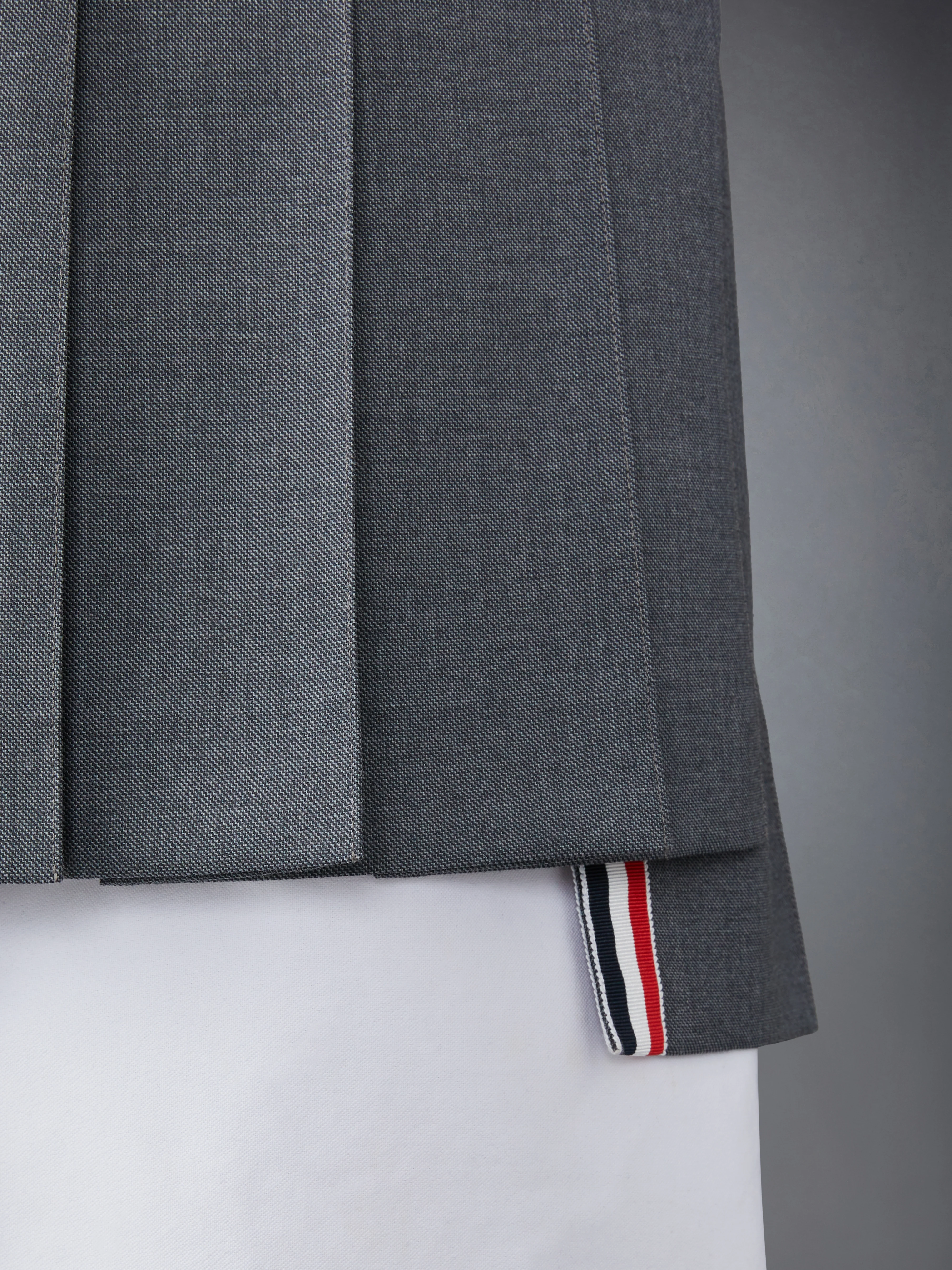 SCHOOL UNIFORM 4-BAR PLEATED MINI SKIRT - Image 5