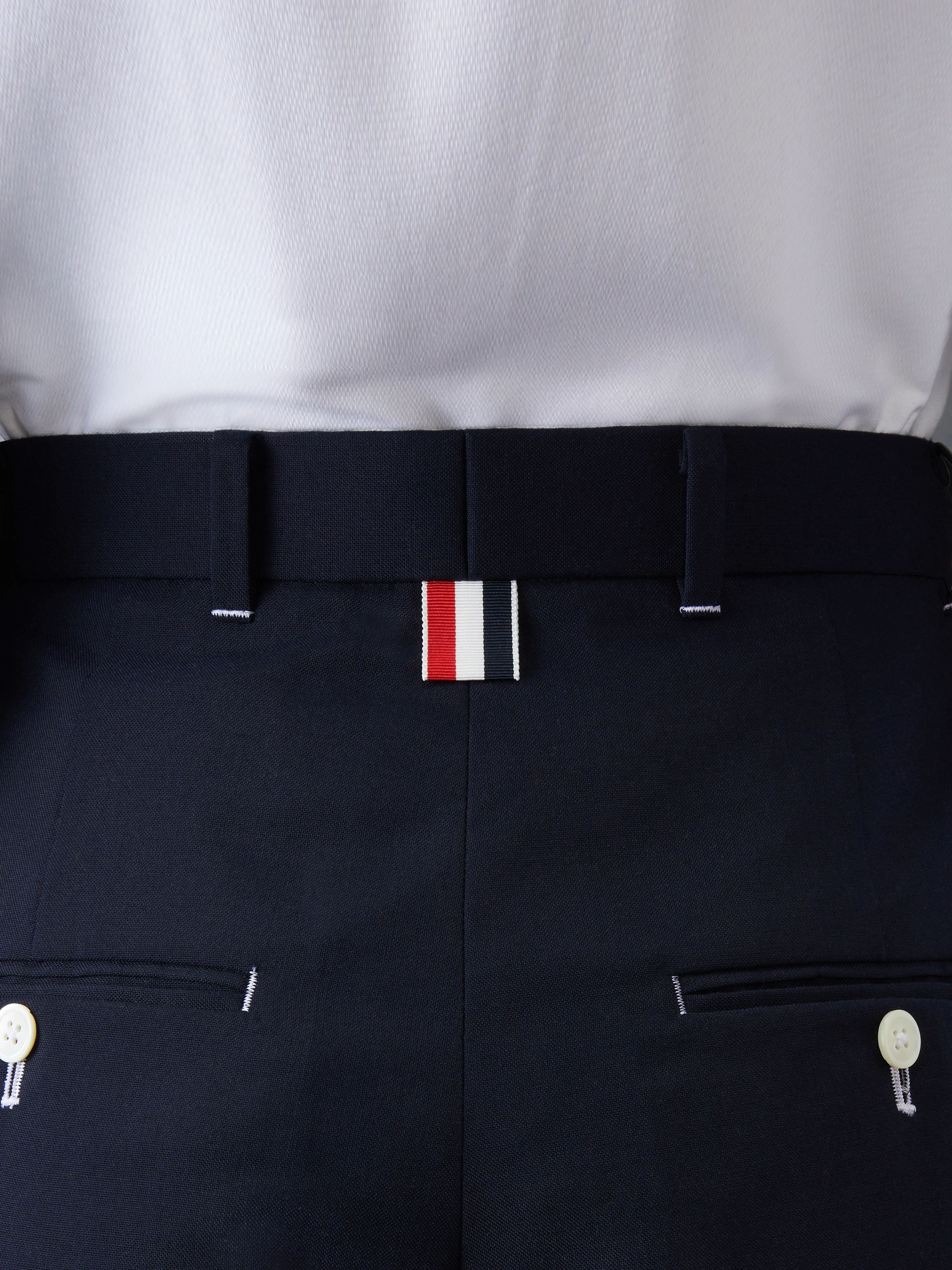 SCHOOL UNIFORM HIGH WAISTED TROUSERS - Image 4