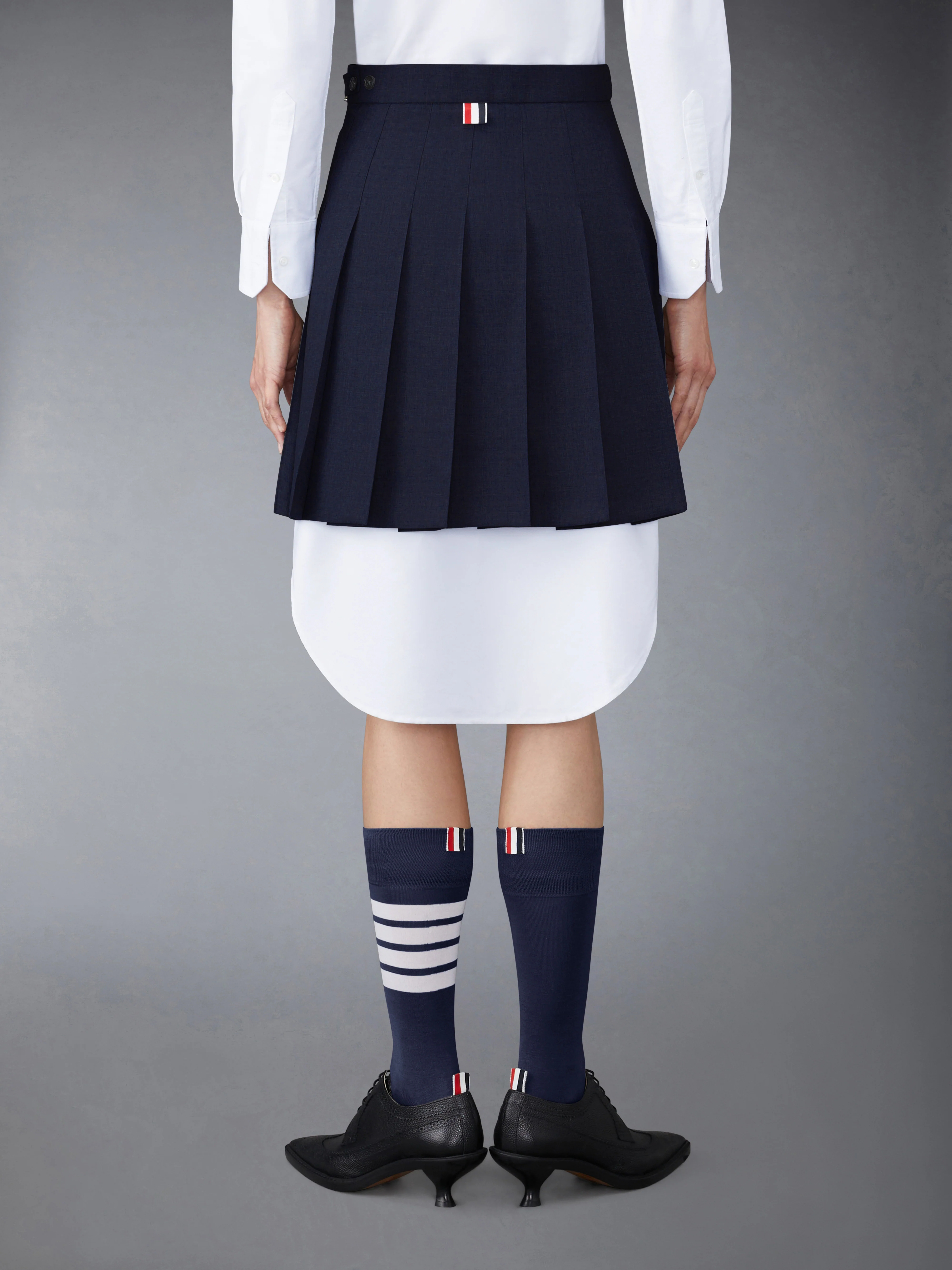 SCHOOL UNIFORM PLEATED MINI SKIRT - Image 3