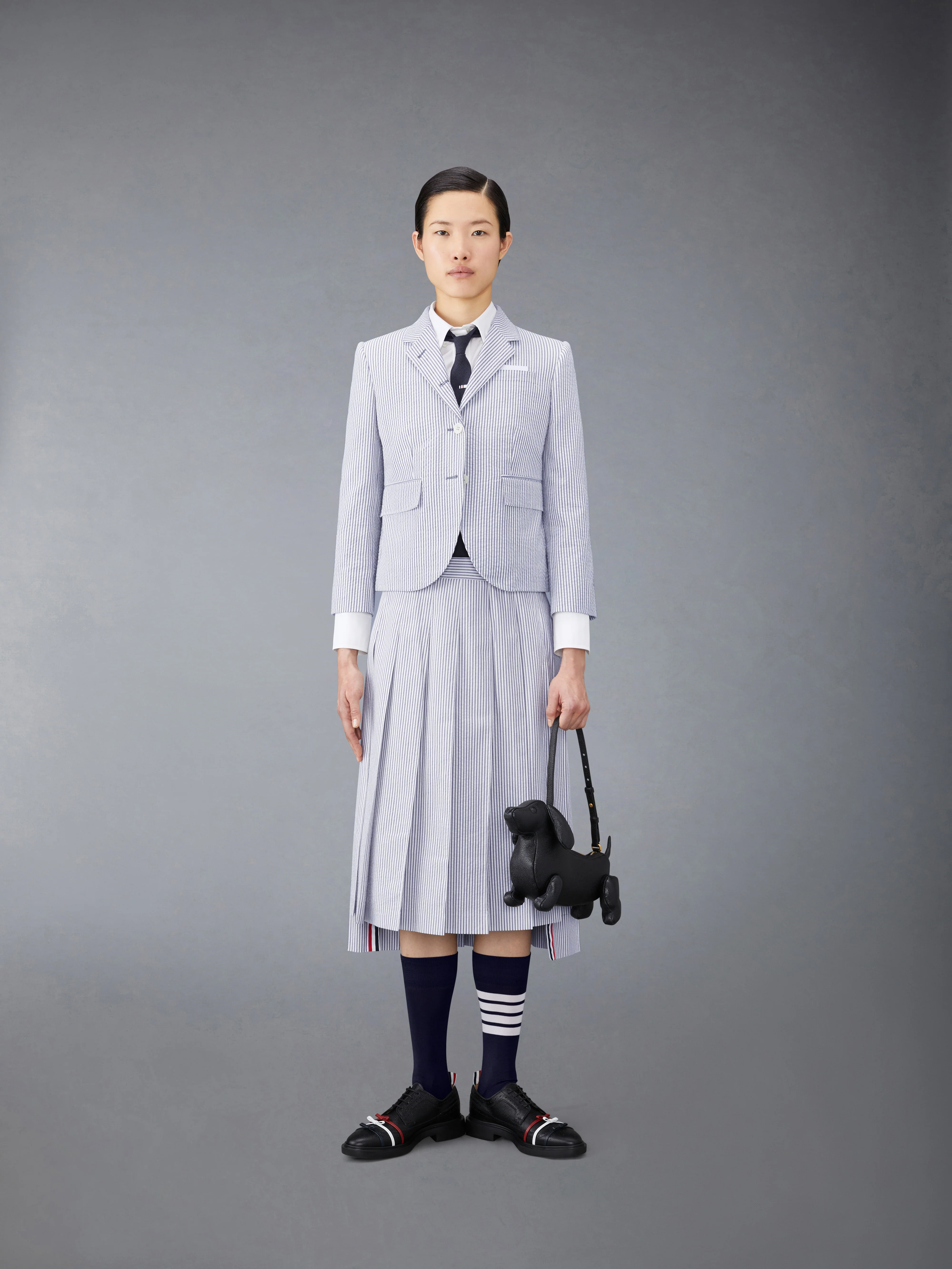 SEERSUCKER HIGH ARMHOLE SPORTCOAT - Image 3