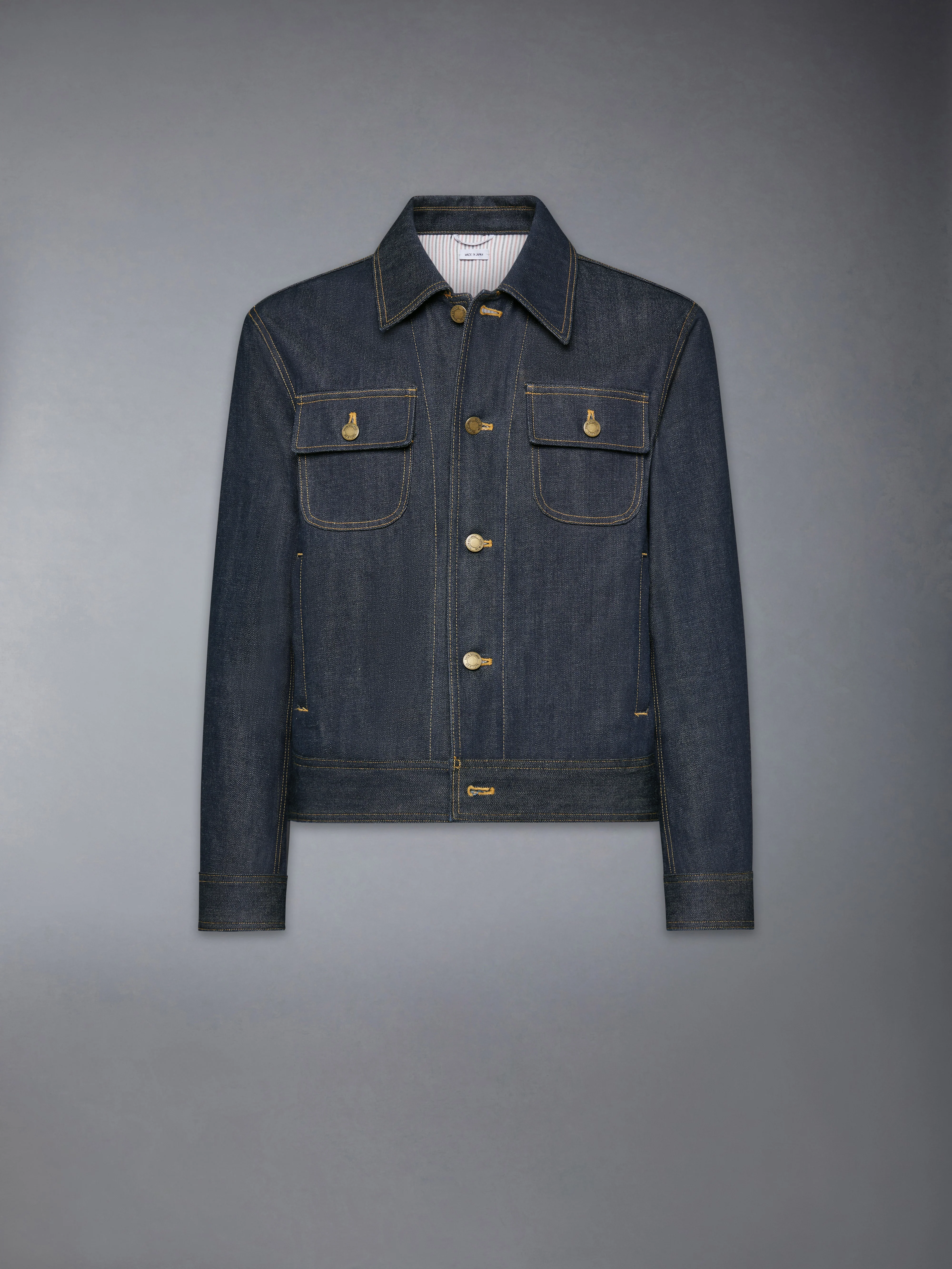 SELVEDGE DENIM BACKSTRAP UTILITY JACKET - Image 6