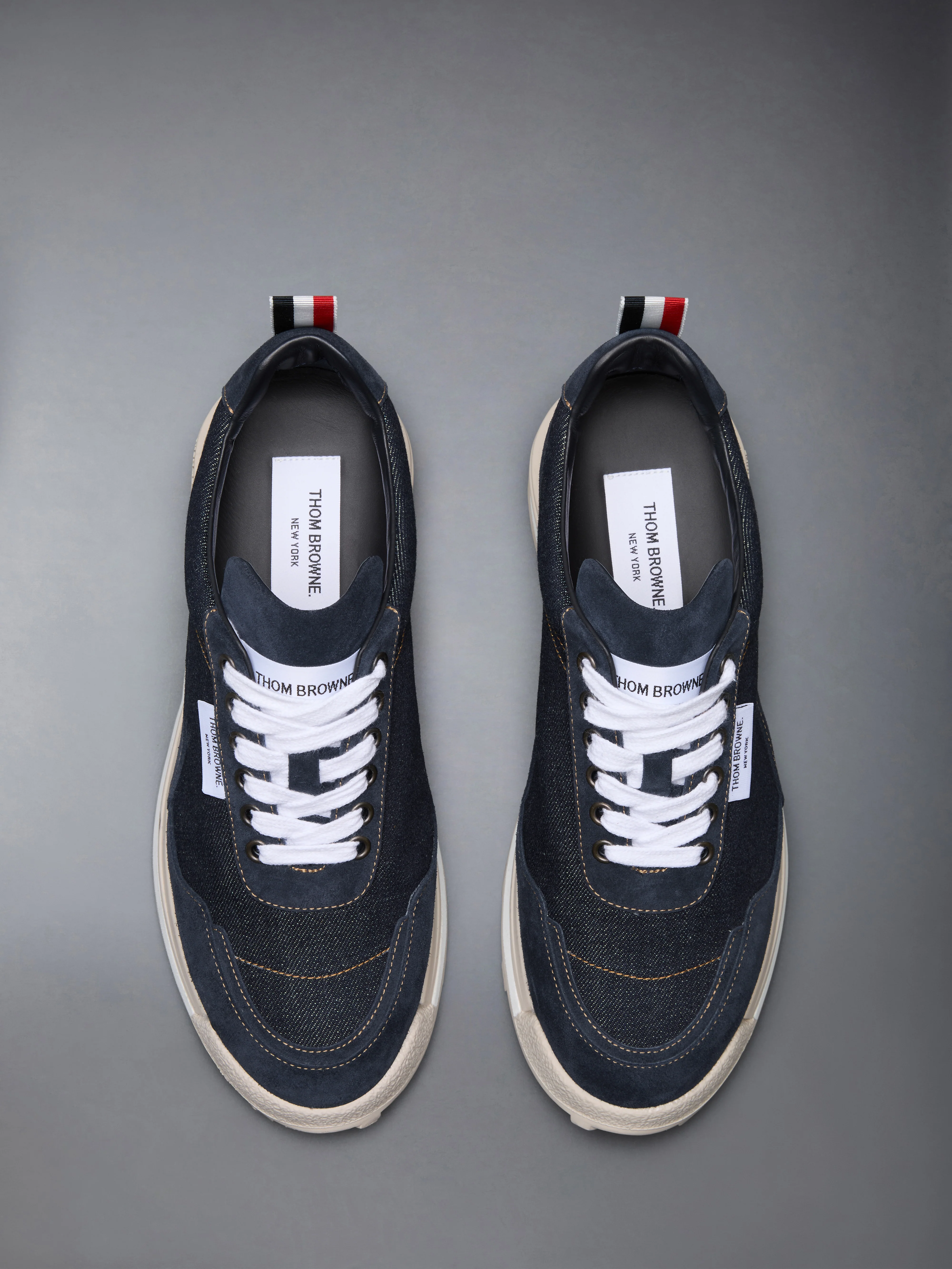 SELVEDGE DENIM TECH RUNNER SOLE ALUMNI SNEAKERS - Image 5
