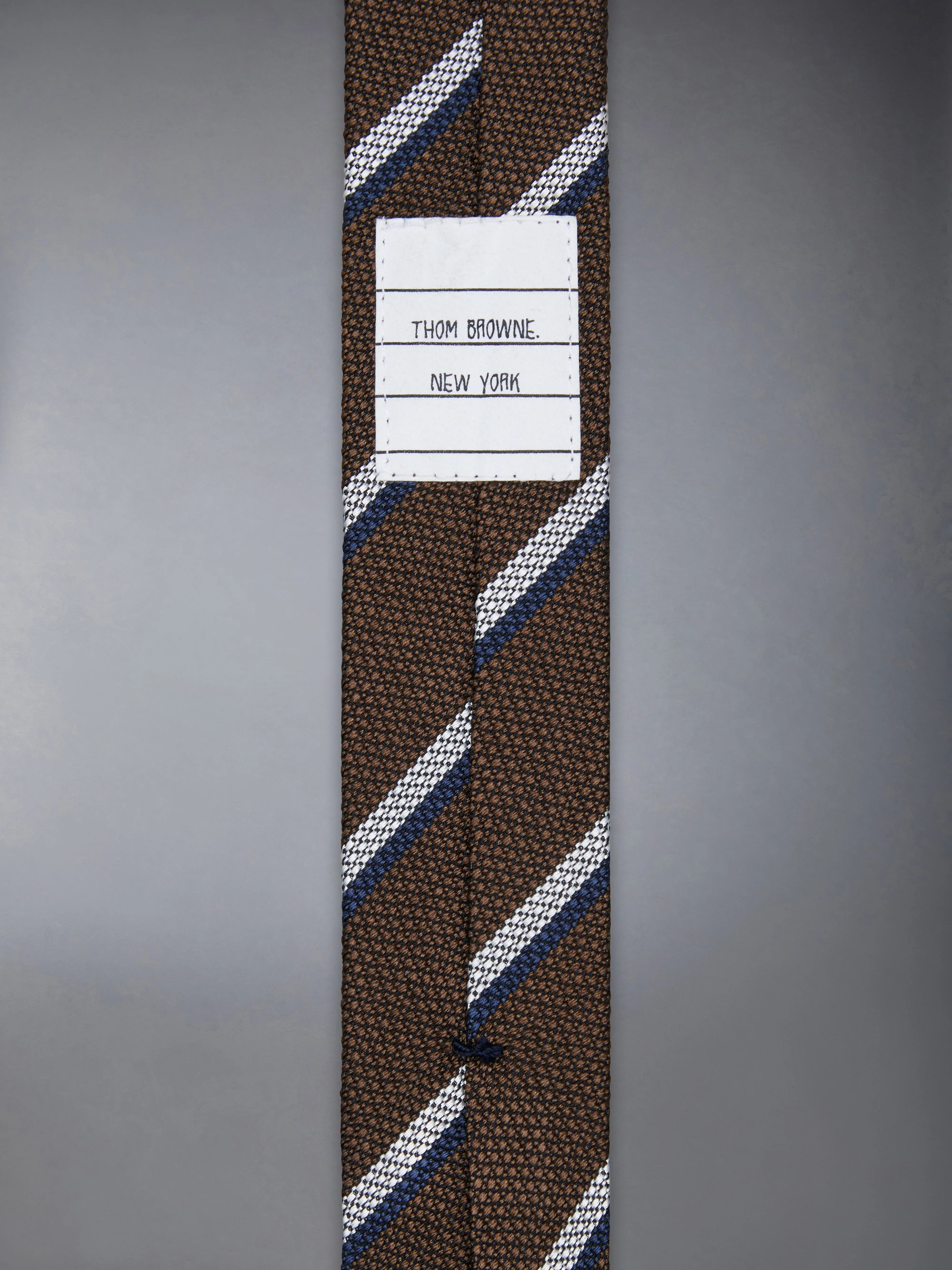 SHADOW STRIPE PIQUE WEAVE TIE - Image 3