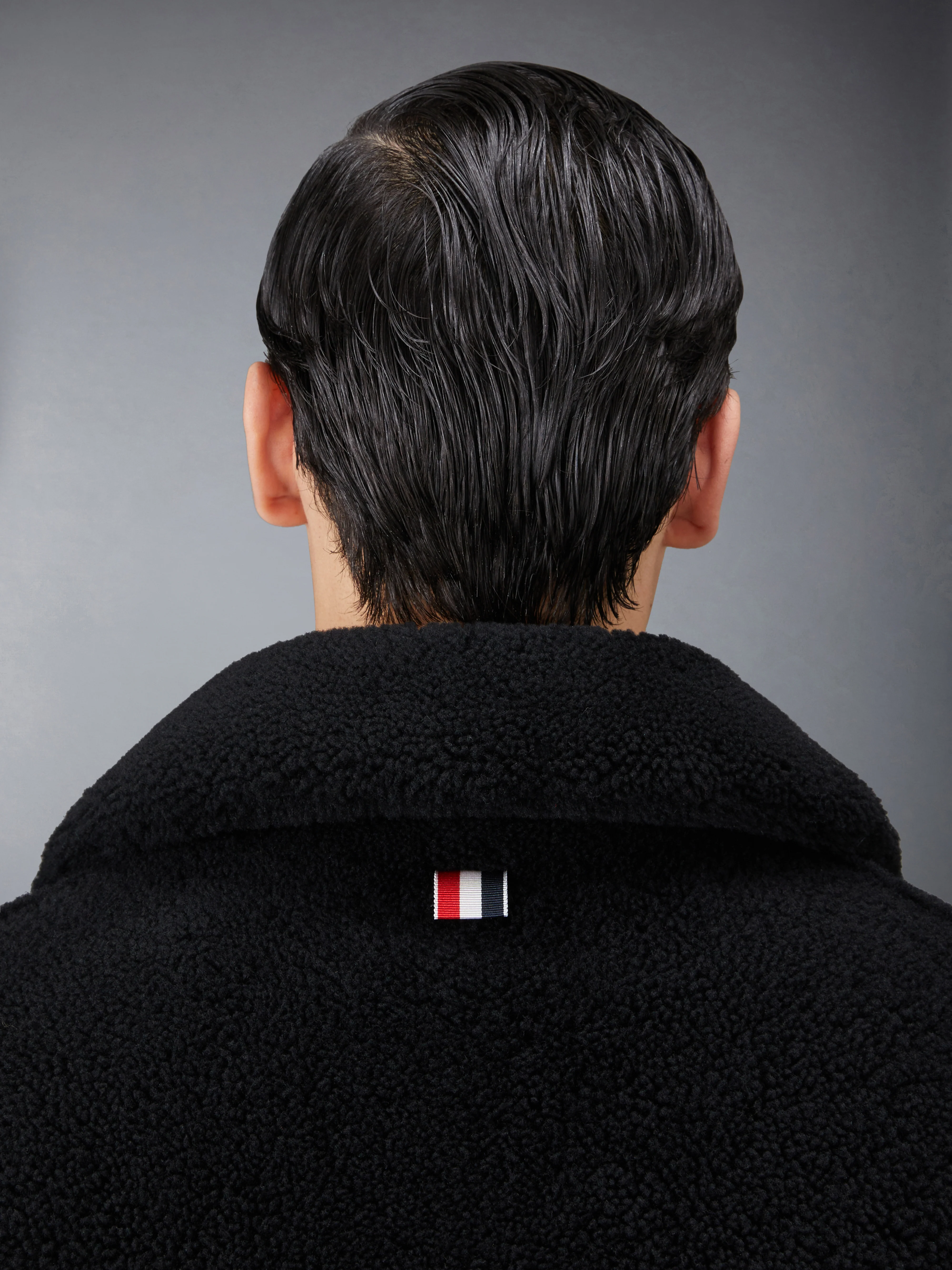SHEARLING 4-BAR UNCONSTRUCTED PEACOAT - Image 5